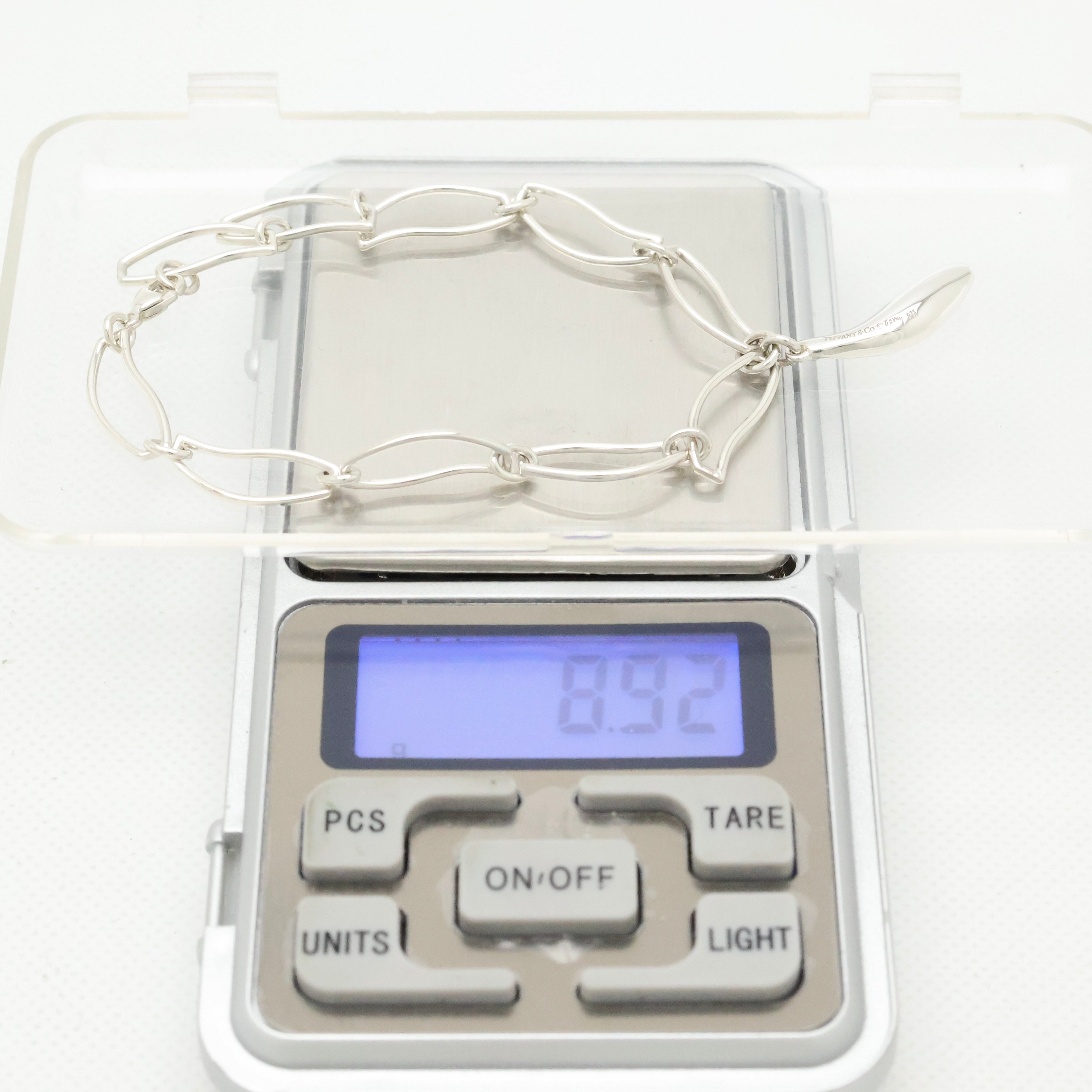 Tiffany & Co. Frank Gehry Fish Charm Bracele Sterling Silver 925