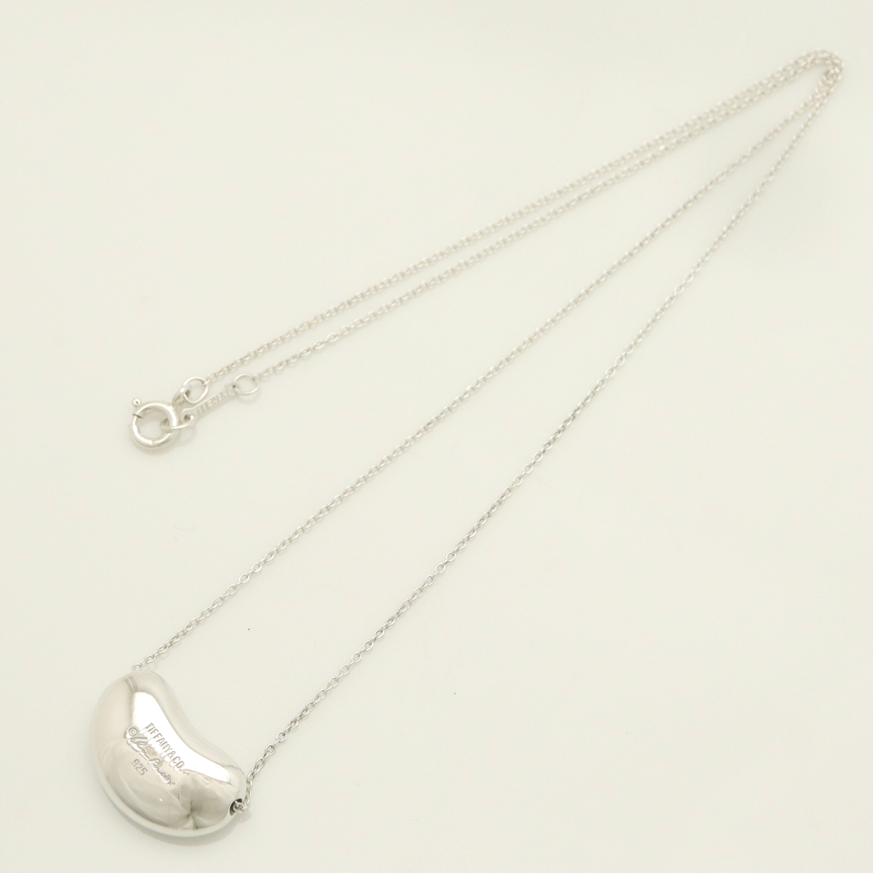 TIFFANY&Co.ラージ ビーン エルサペレッティ ネックレス AG925