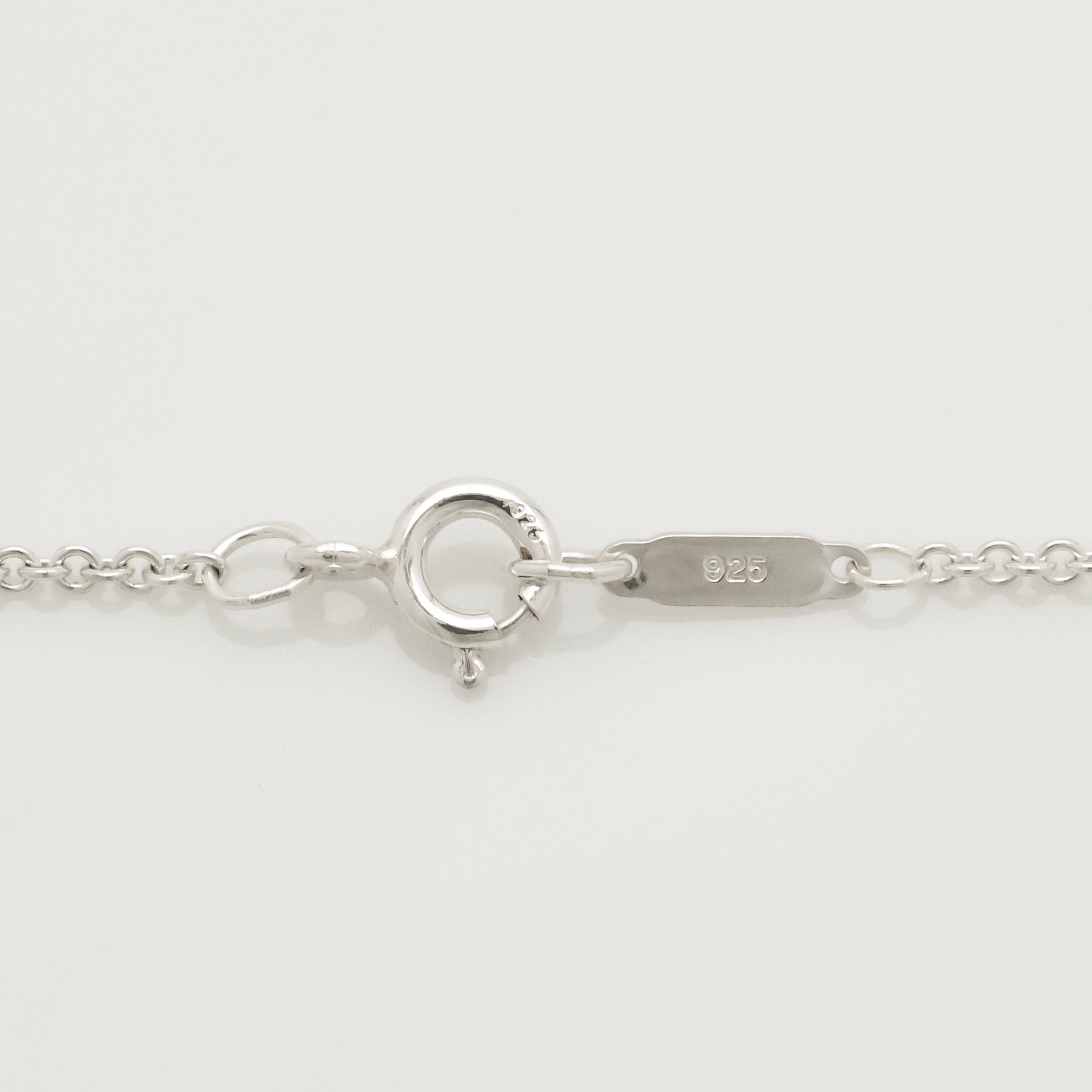Tiffany & Co Triple Heart Plate Pendant Necklace Sterling Silver 925