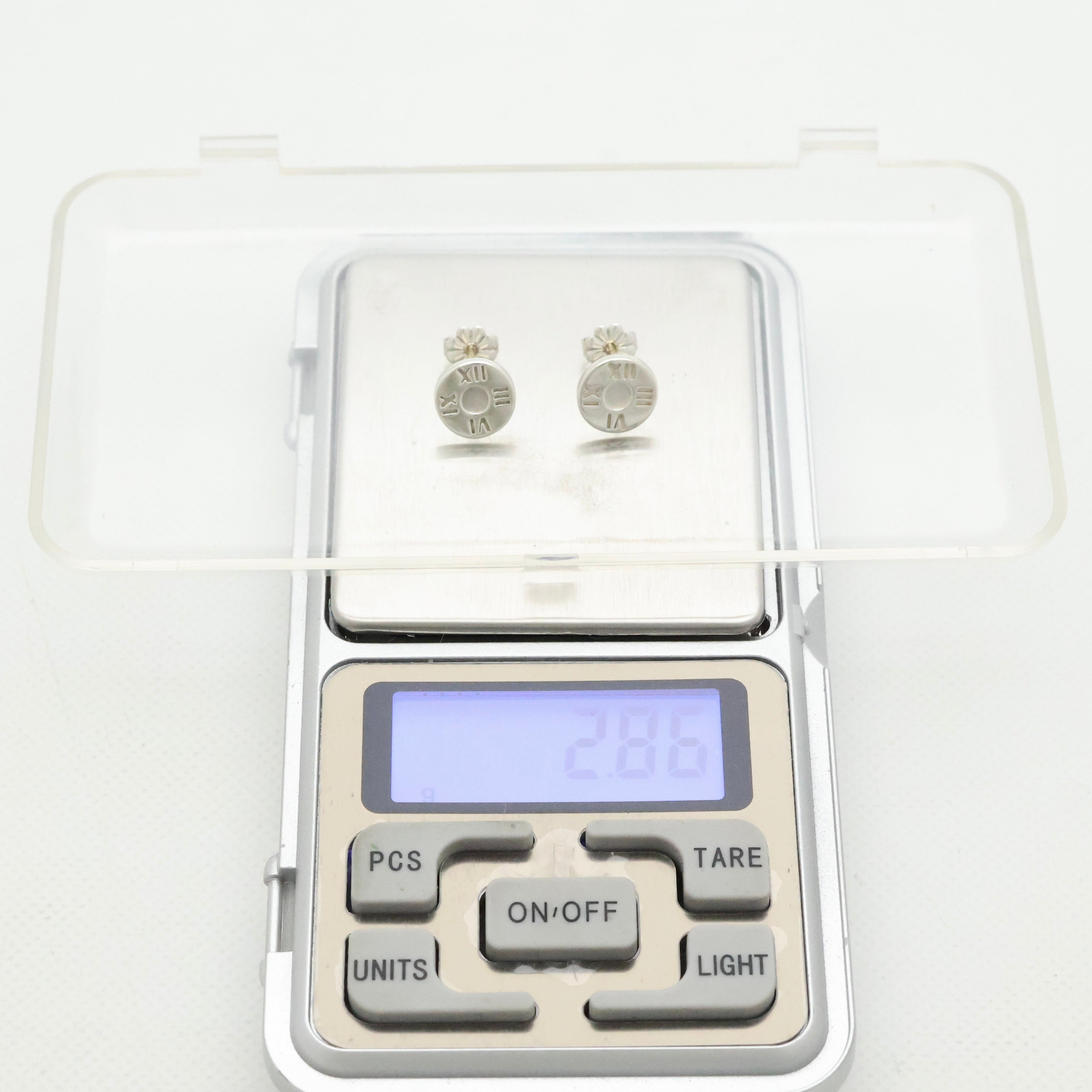 TIFFANY&Co. アトラス ピアスド サークル スタッド ピアス AG925