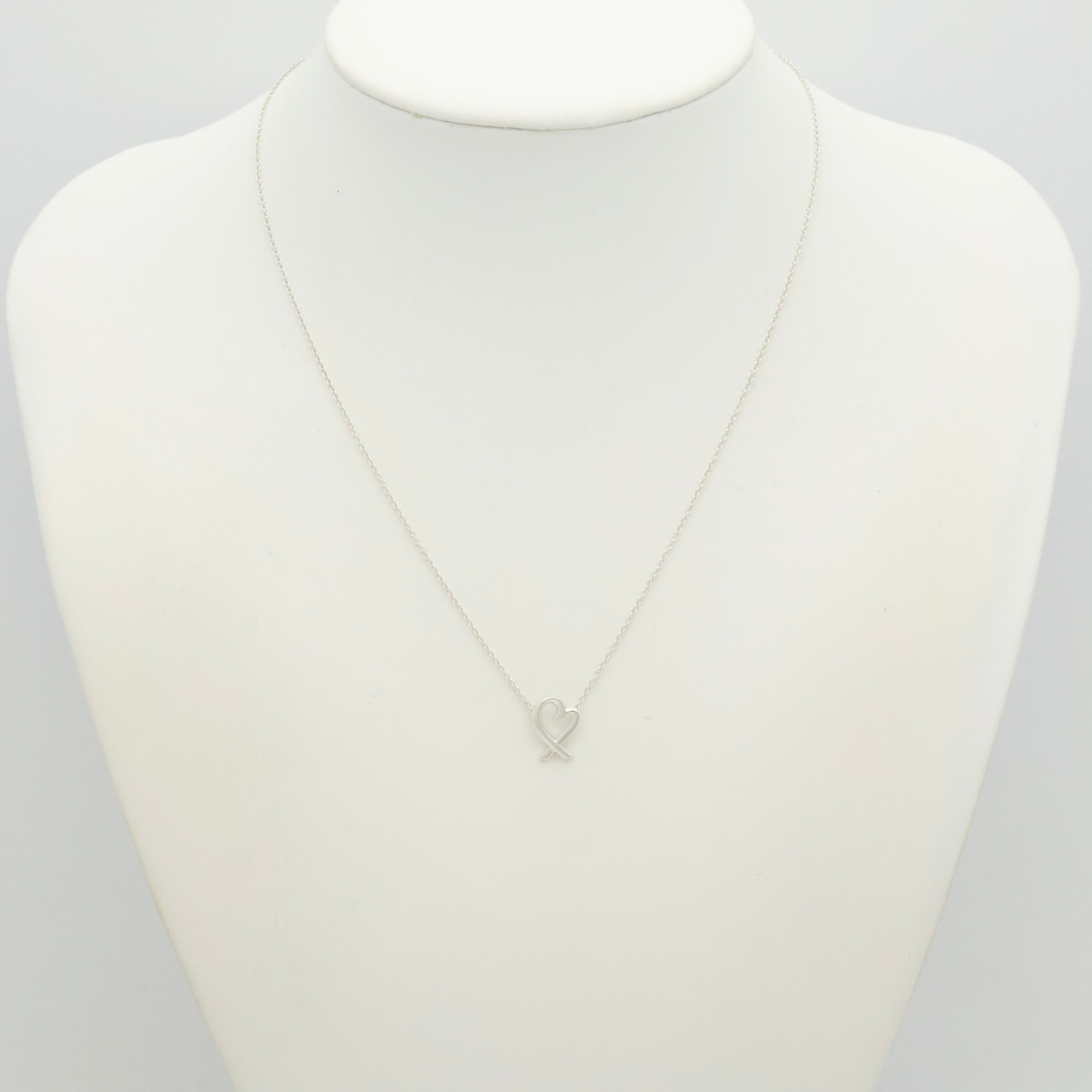 TIFFANY&Co. ミニ ラビングハート パロマピカソ ネックレス AG925