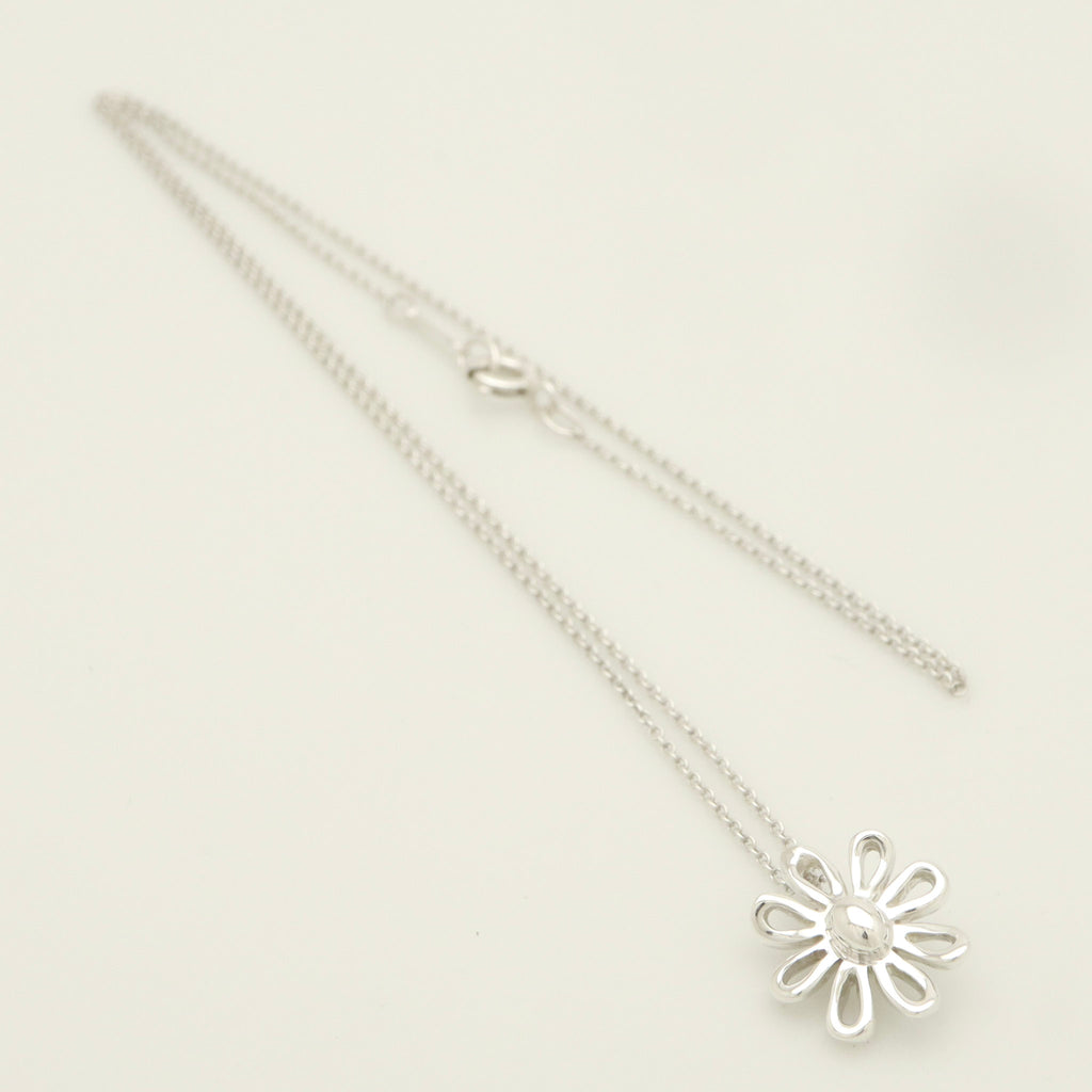 Tiffany & Co. Picasso Daisy Flower Necklace Sterling Silver 925