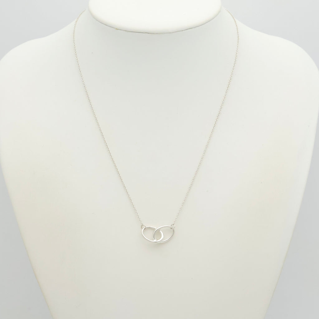 TIFFANY&Co. ダブル ループ エルサペレッティ ネックレス AG925