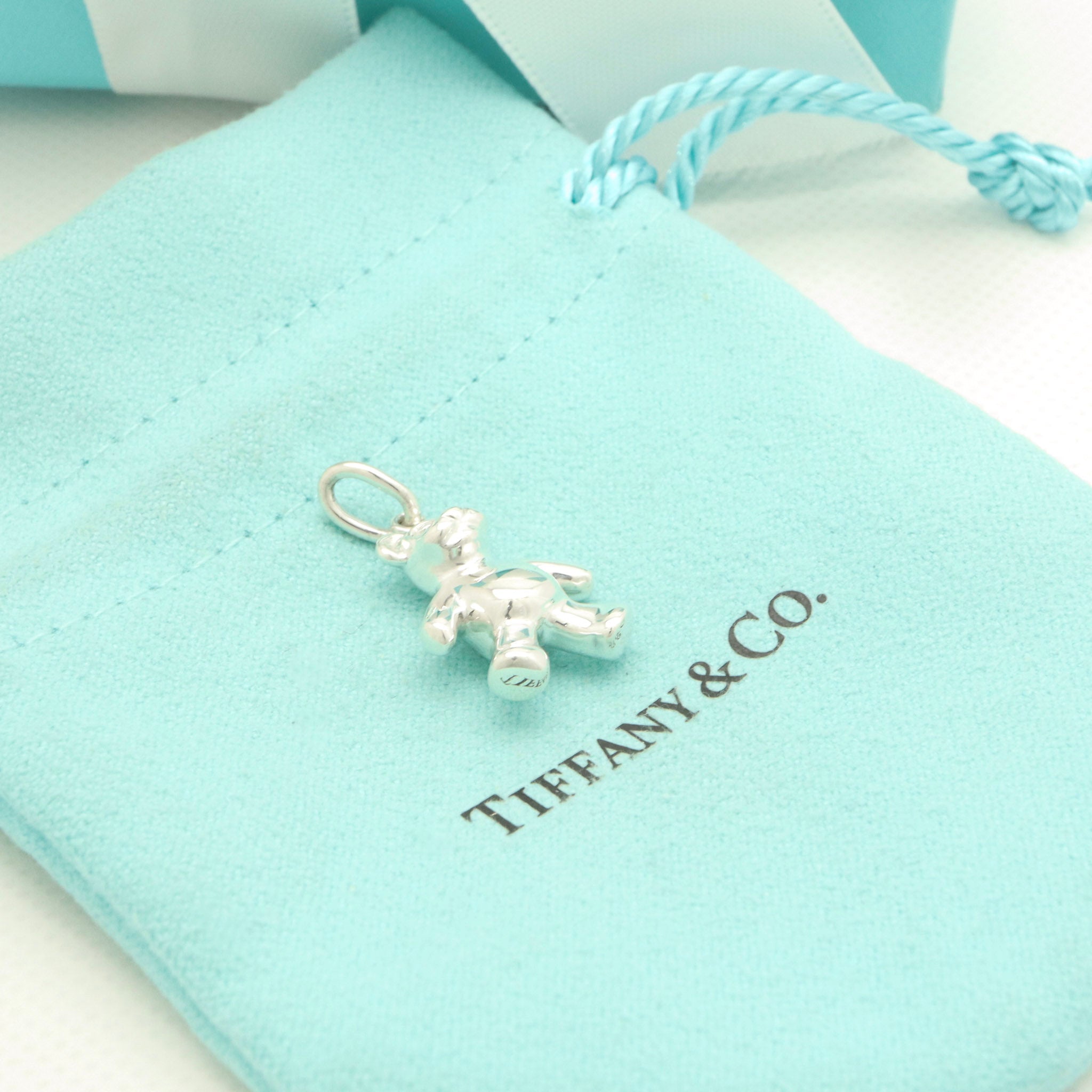 TIFFANY&Co. クマ テディベア チャーム AG925