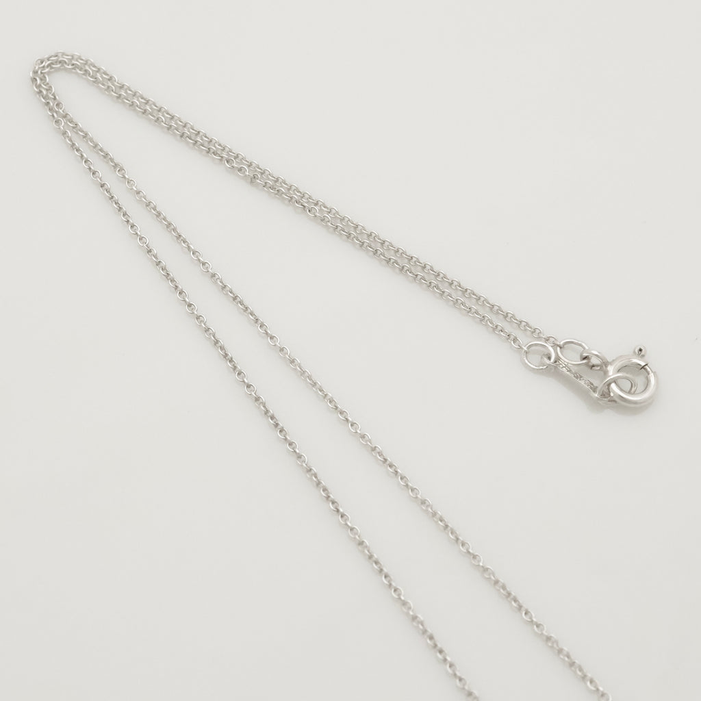  Tiffany & Co. Peretti Large  Bean Necklace  Sterling Silver 925 