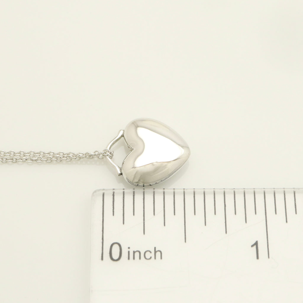 TIFFANY&Co. ドロップ ハート ネックレス AG925