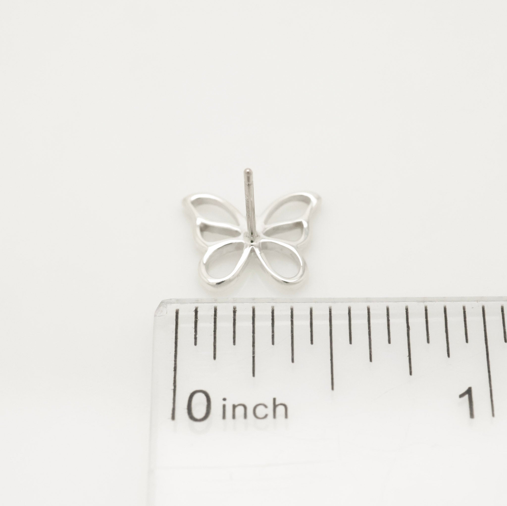 Tiffany & Co. Large Butterfly Earring Sterling Silver 925