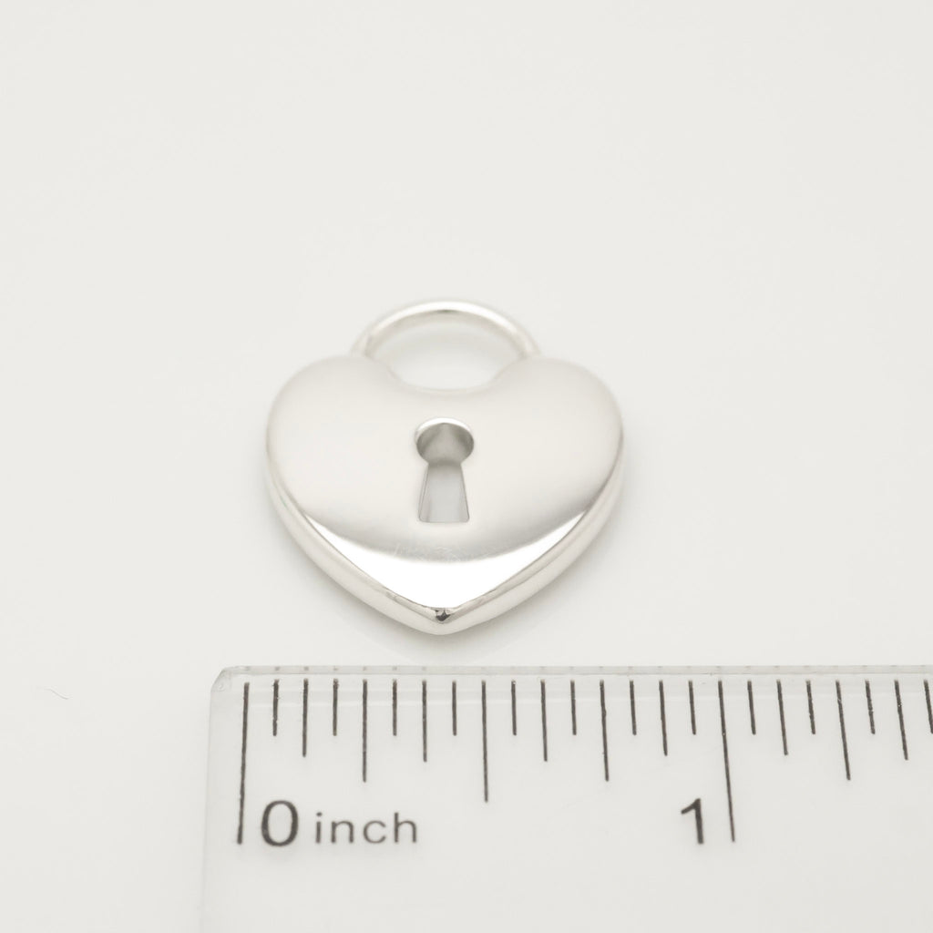 TIFFANY&Co. ラージ ハート ロック チャーム AG925