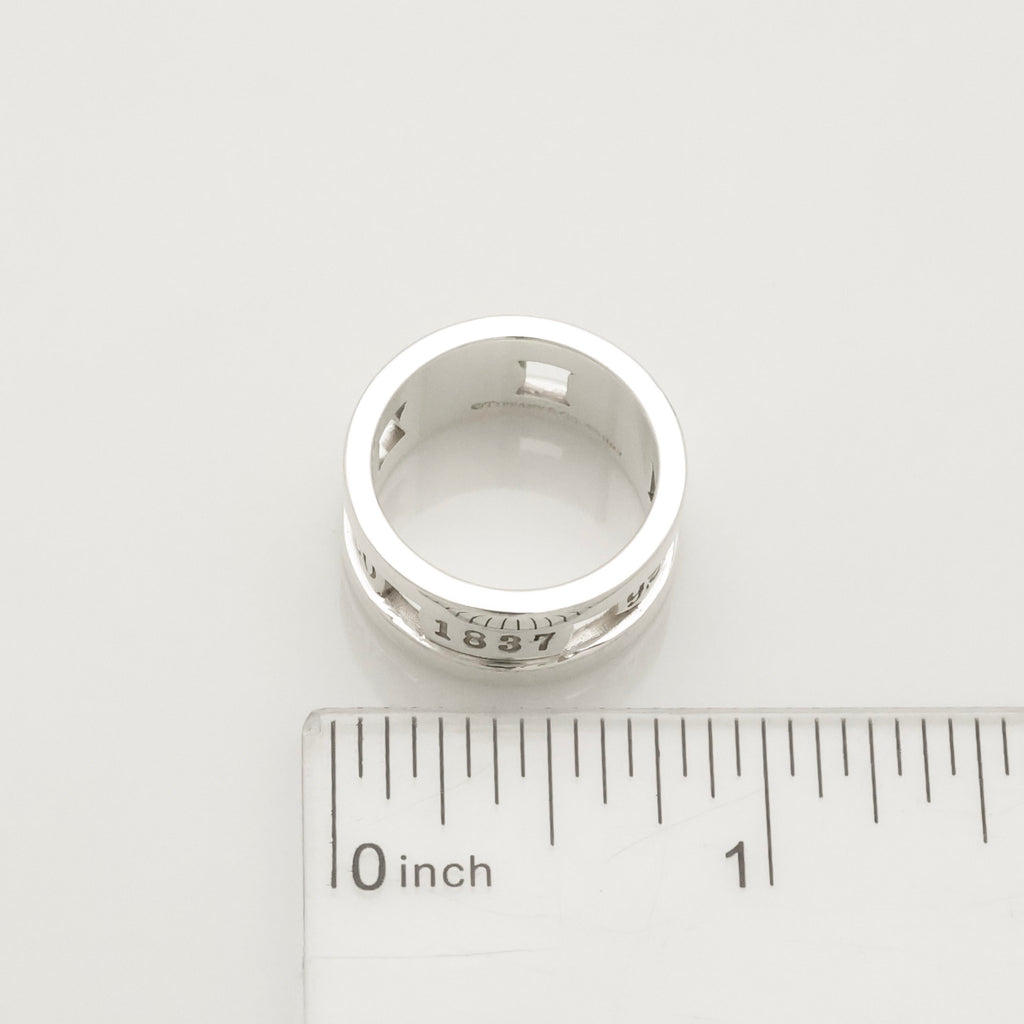 TIFFANY&Co. 1837 エレメント ワイド リング 11.5 号 AG925