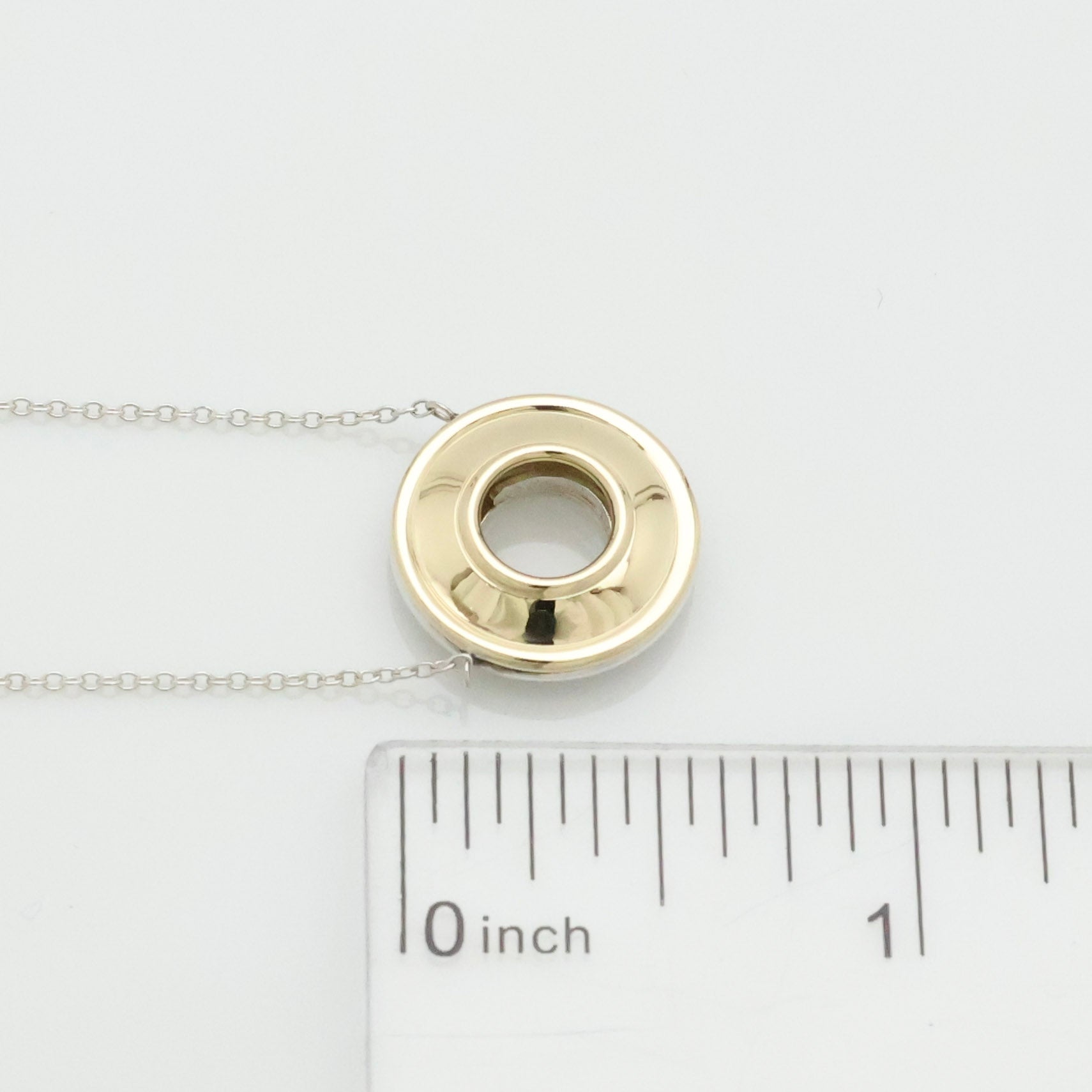 TIFFANY&Co. マジック サークル パロマピカソ ネックレス AG925 AU750