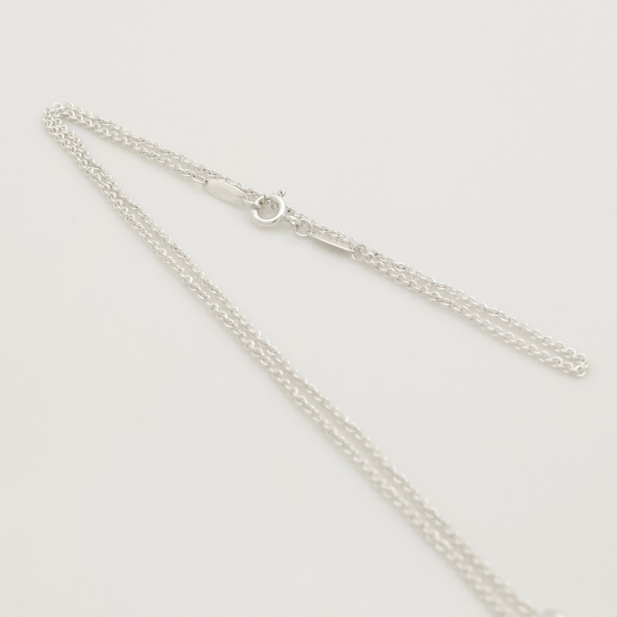 TIFFANY & Co. Open Cross Infinity Elsa Peretti Necklace  Sterling Silver 925