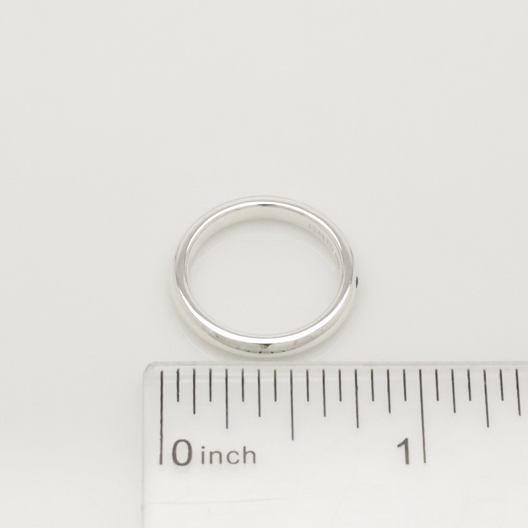 Tiffany & Co. Ruby Stacking Band Ring Sterling Silver 925