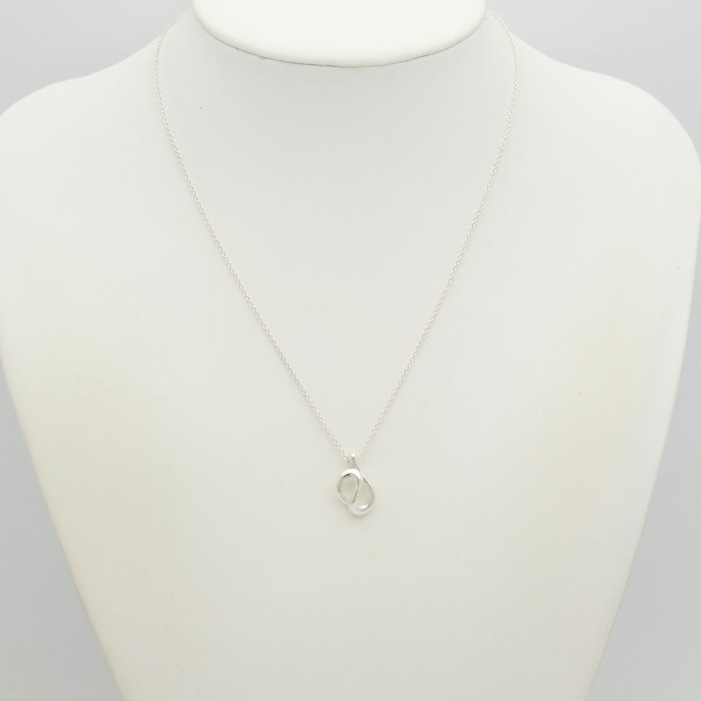 TIFFANY&Co. オープン ウェーブ エルサペレッティ ネックレス AG925