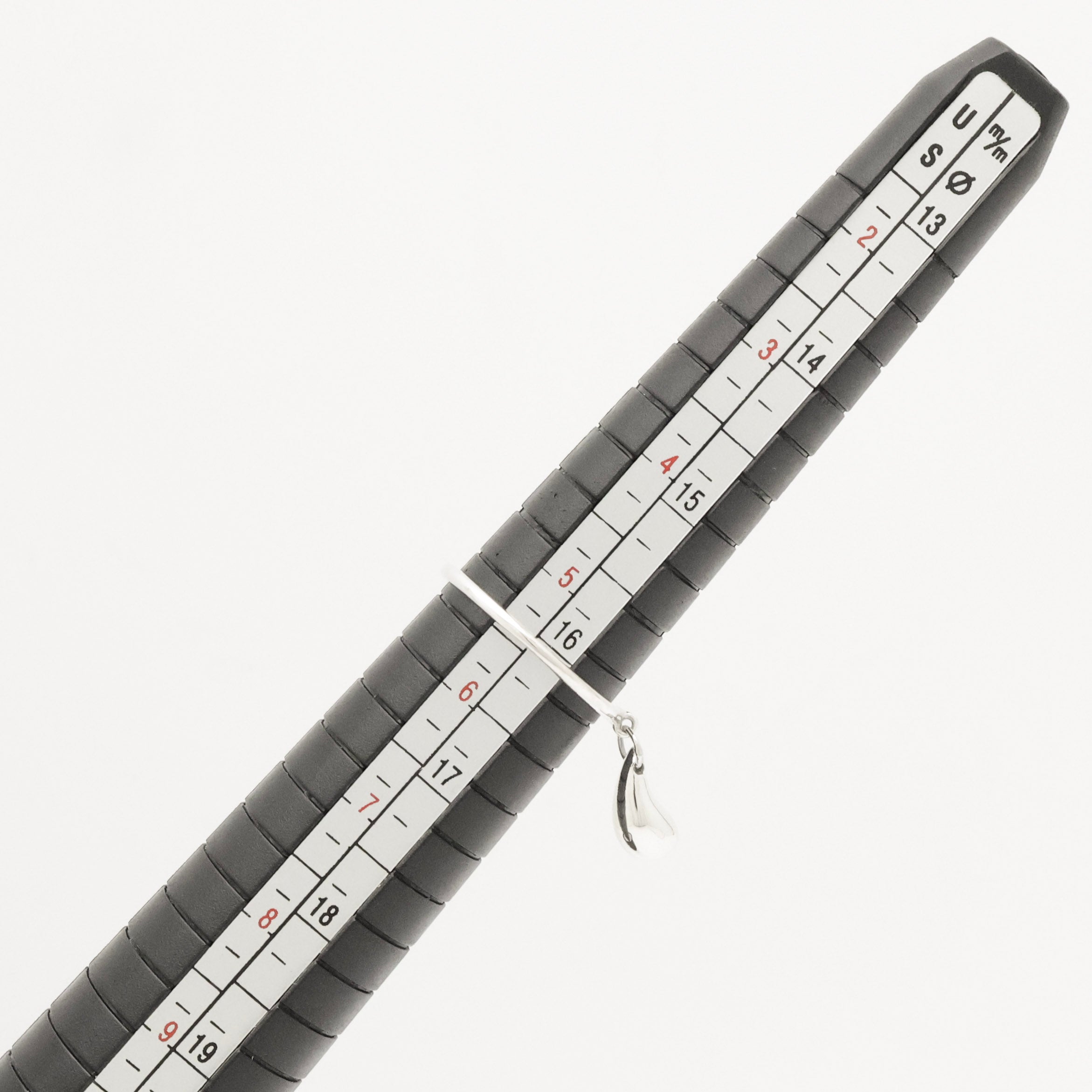 TIFFANY&Co. ティアドロップ エルサペレッティ ドロップ リング 10 号 AG925