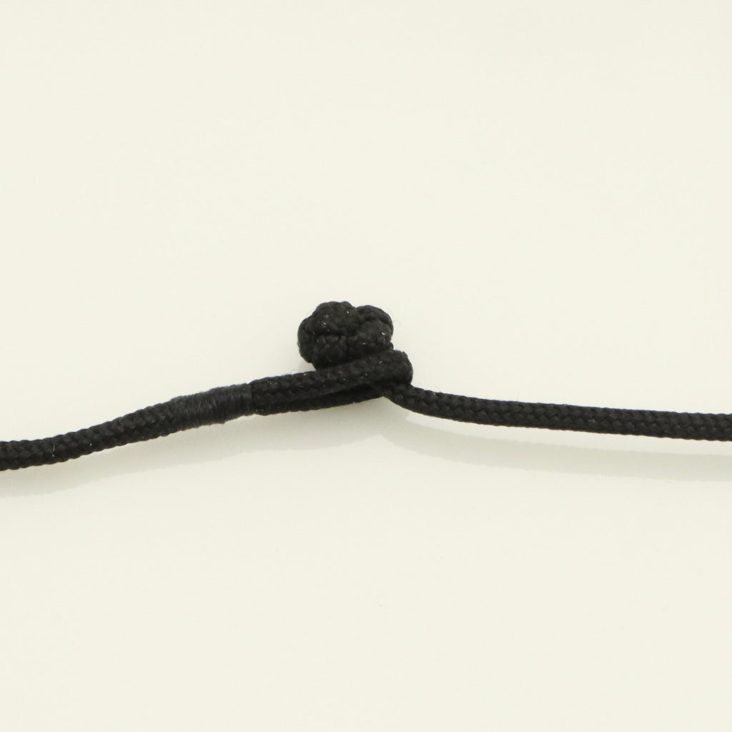  Tiffany & Co. Seviana Silk Cord Necklace Sterling Silver 925