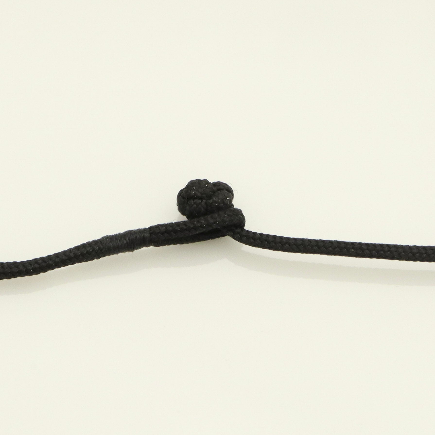  Tiffany & Co. Seviana Silk Cord Necklace Sterling Silver 925