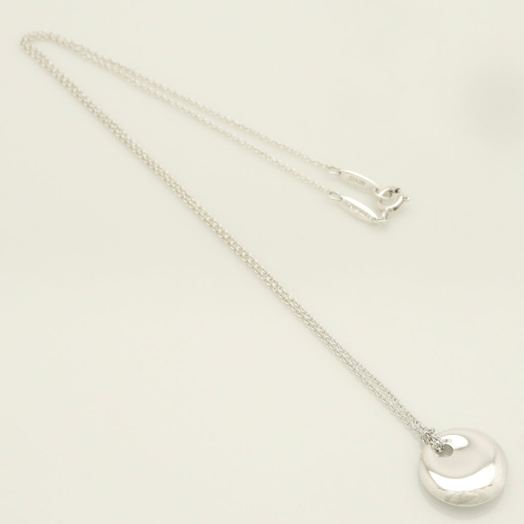 TIFFANY&Co. スモール ラウンド ディスク エルサペレッティ ネックレス AG925