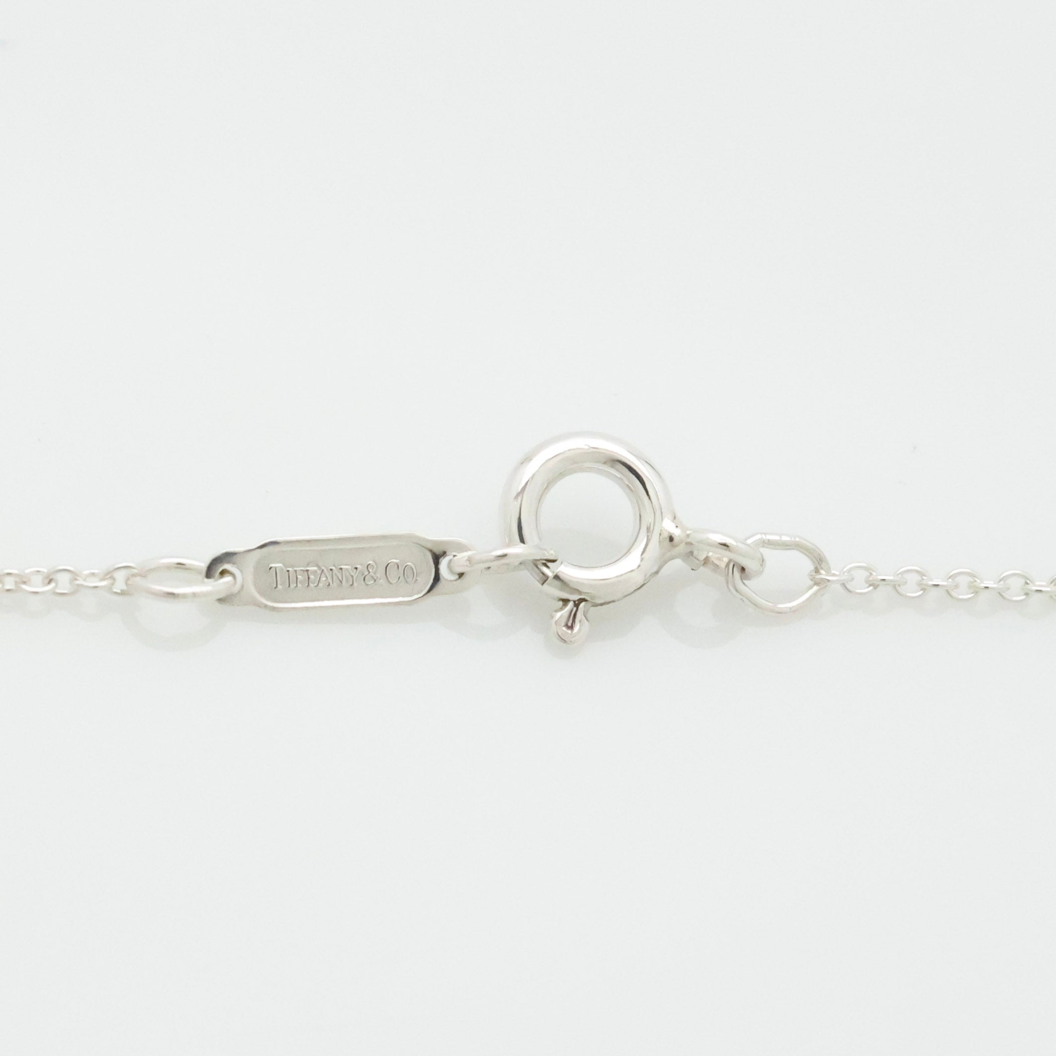 TIFFANY&Co. 蝶 バタフライ コンビ ネックレス AG925 AU750