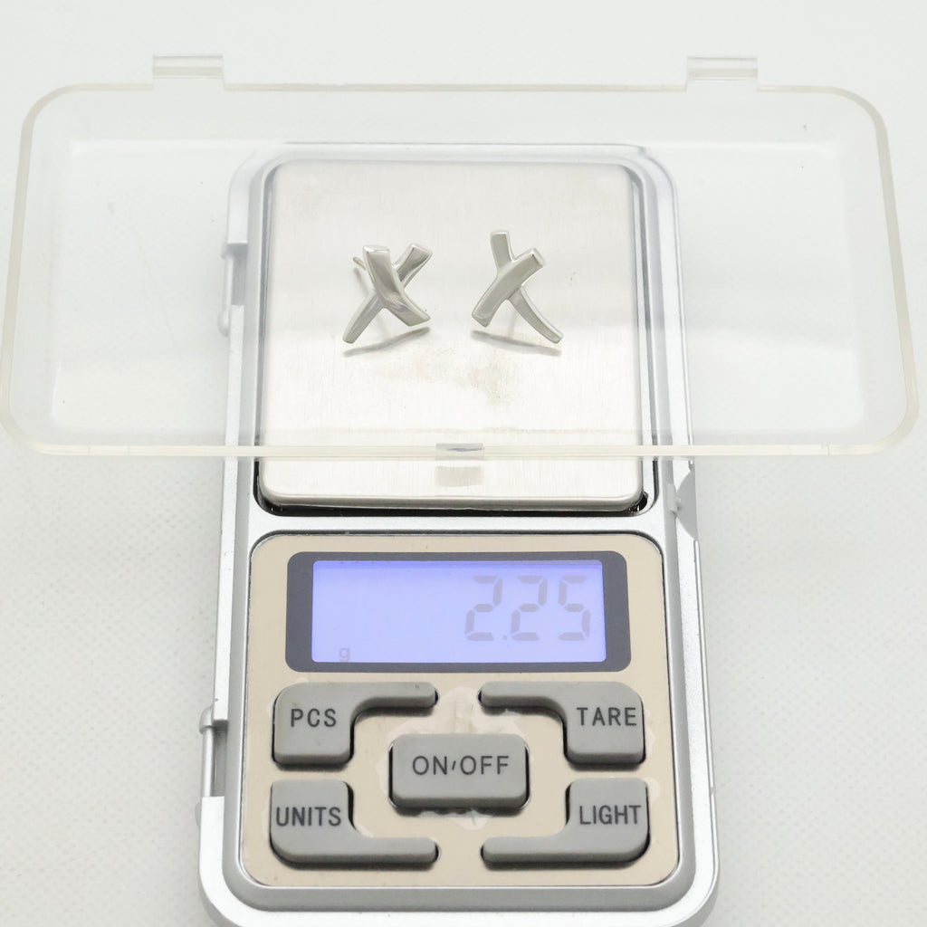 TIFFANY&Co. キス クロス パロマピカソ スタッド ピアス AG925