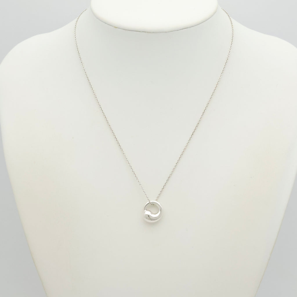 TIFFANY&Co. エターナル サークル エルサペレッティ ネックレス  AG925