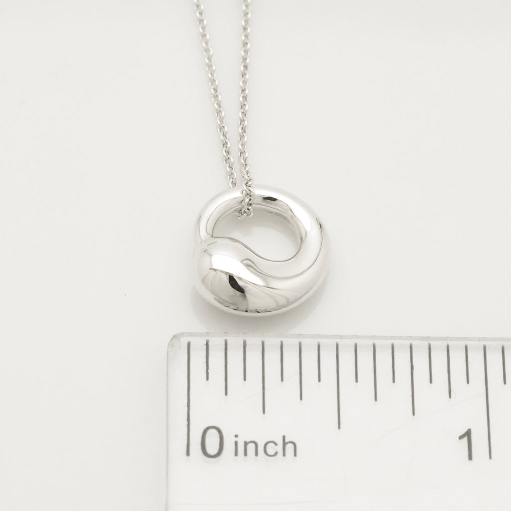 TIFFANY&Co. エターナル サークル エルサペレッティ ネックレス AG925