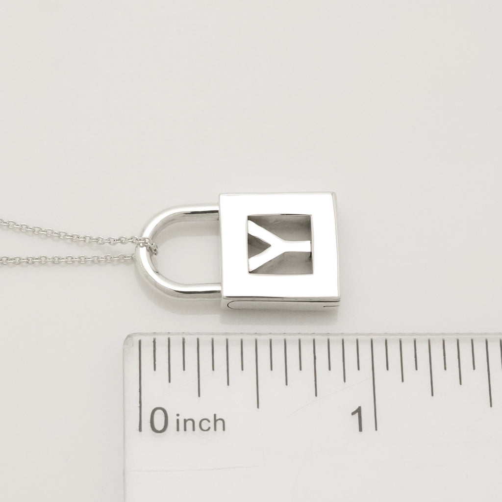 TIFFANY&Co. カデナ ロック アルファベット Y ネックレス AG925