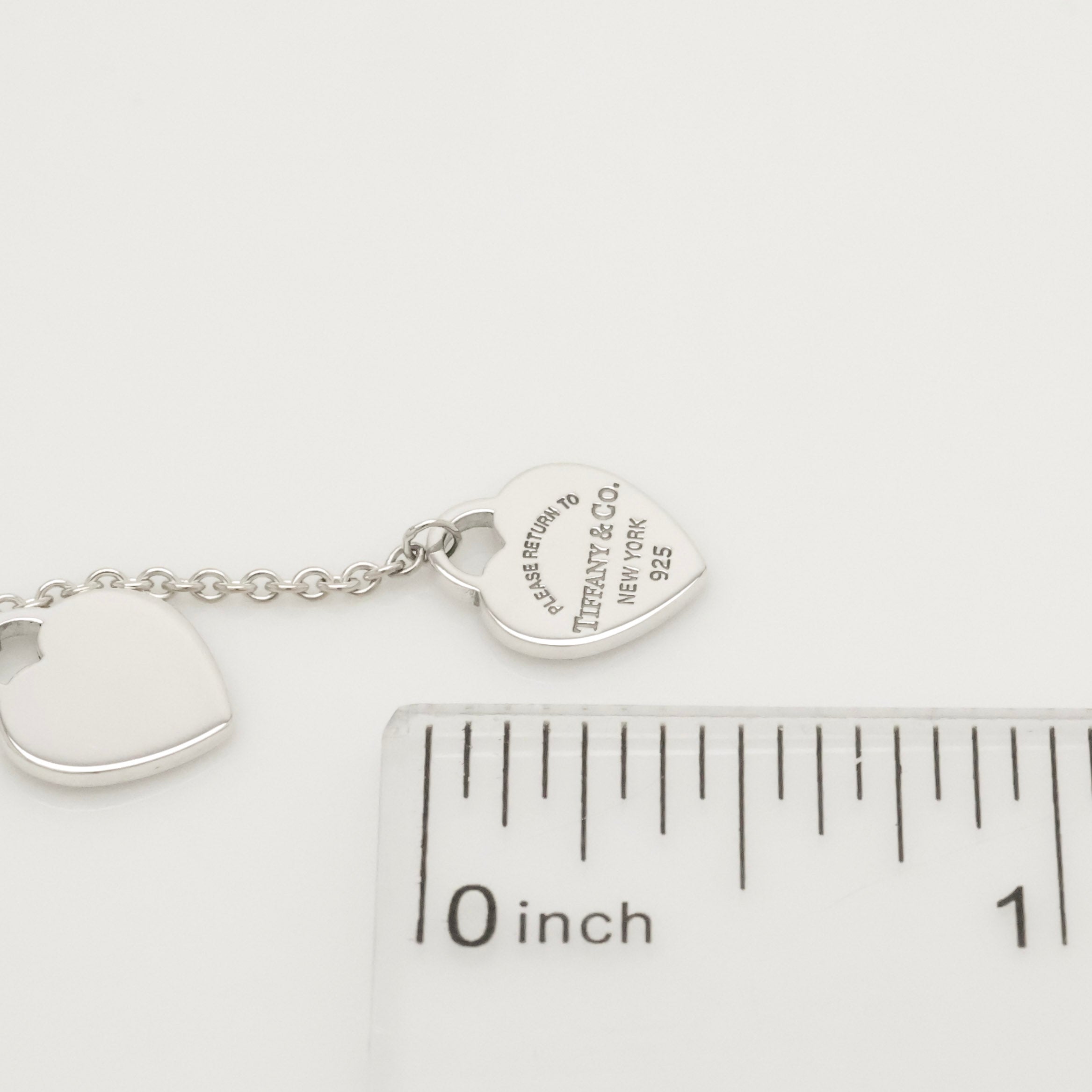 TIFFANY&Co. リターントゥ ティファニー ファイブ ハート ダク ダングル ネックレス AG925