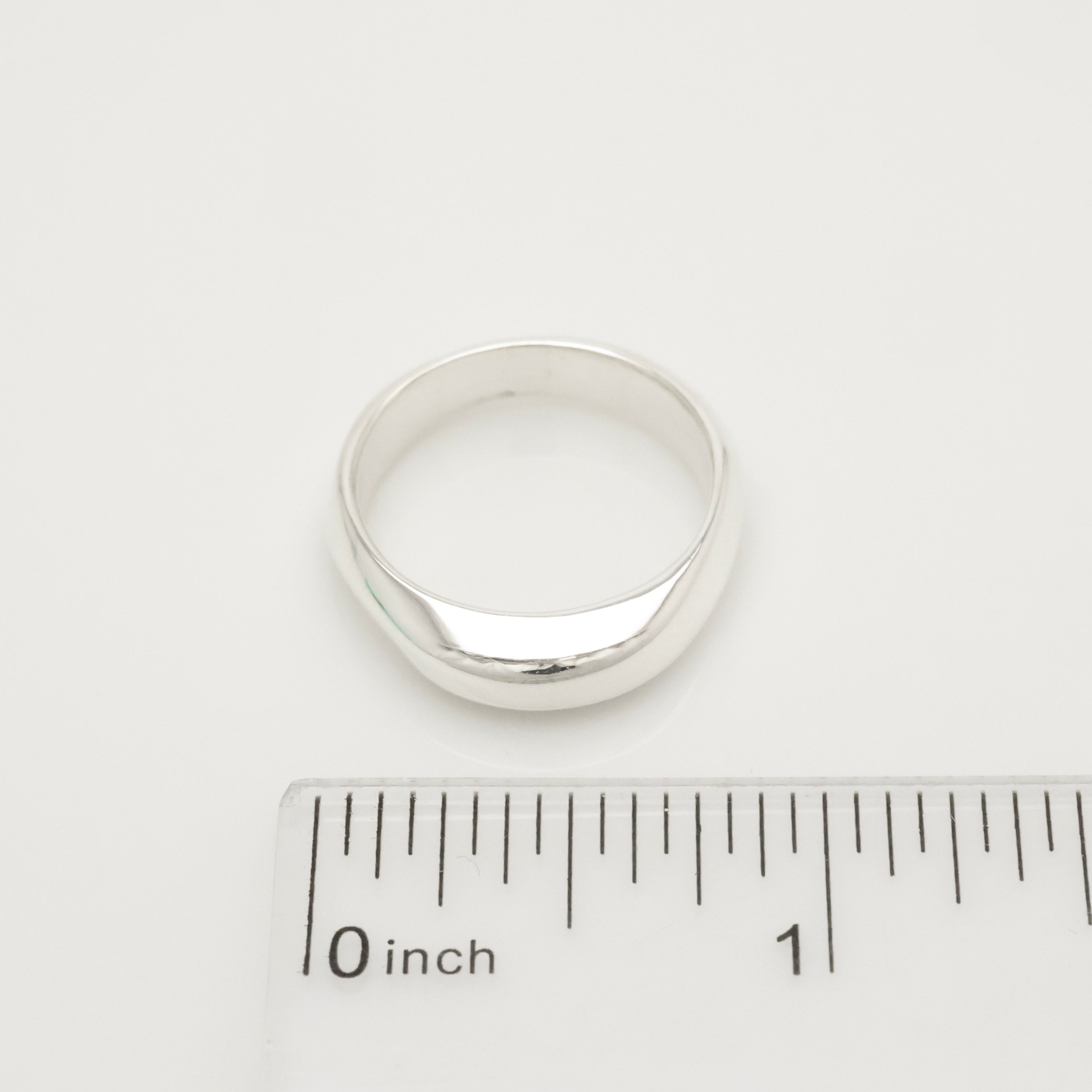 Tiffany & Co. Knife Edge Ring Size 8-8.25 Ring Sterling Silver 925