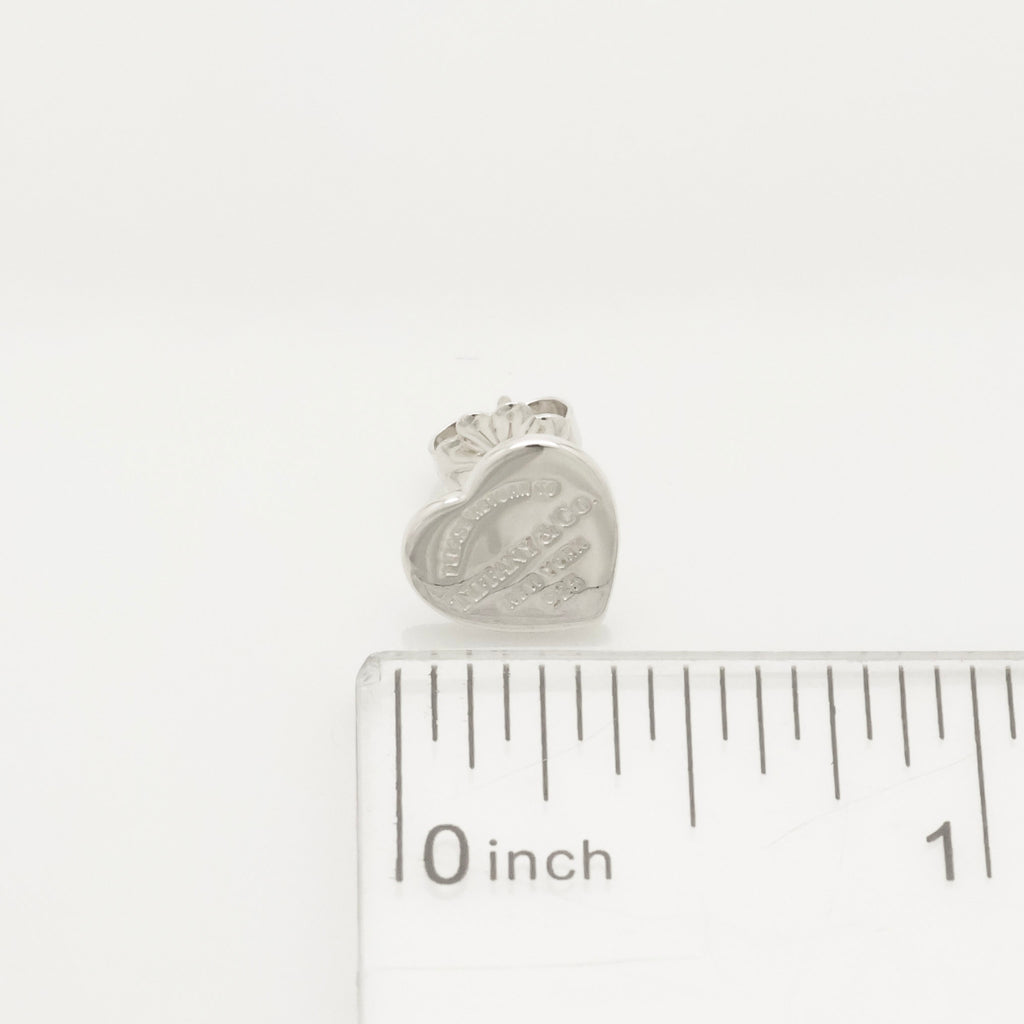 TIFFANY&Co. リターントゥ ティファニー ハート タグ スタッド ピアス AG925