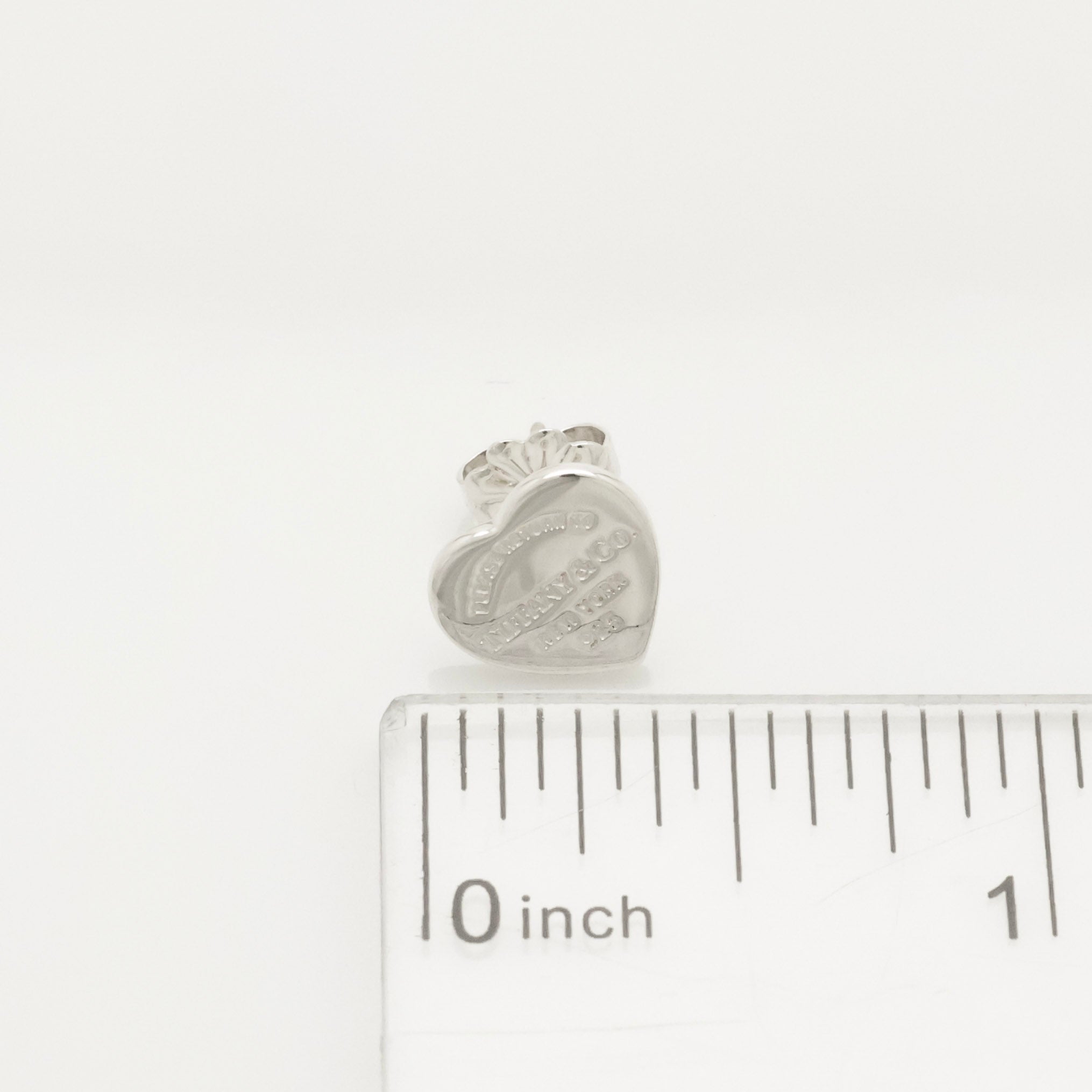 TIFFANY&Co. リターントゥ ティファニー ハート タグ スタッド ピアス AG925