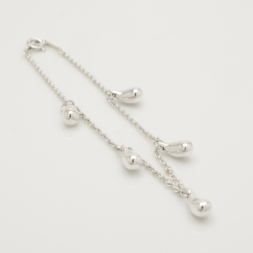 TIFFANY&Co. 5連 ファイブ ティアドロップ エルサペレッティ ブレスレット AG925