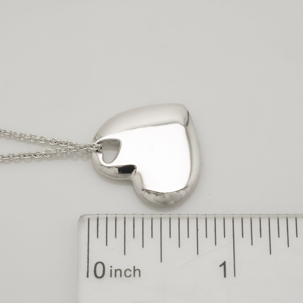 TIFFANY&Co. 2 ハート ステンシル カットアウト ネックレス AG925