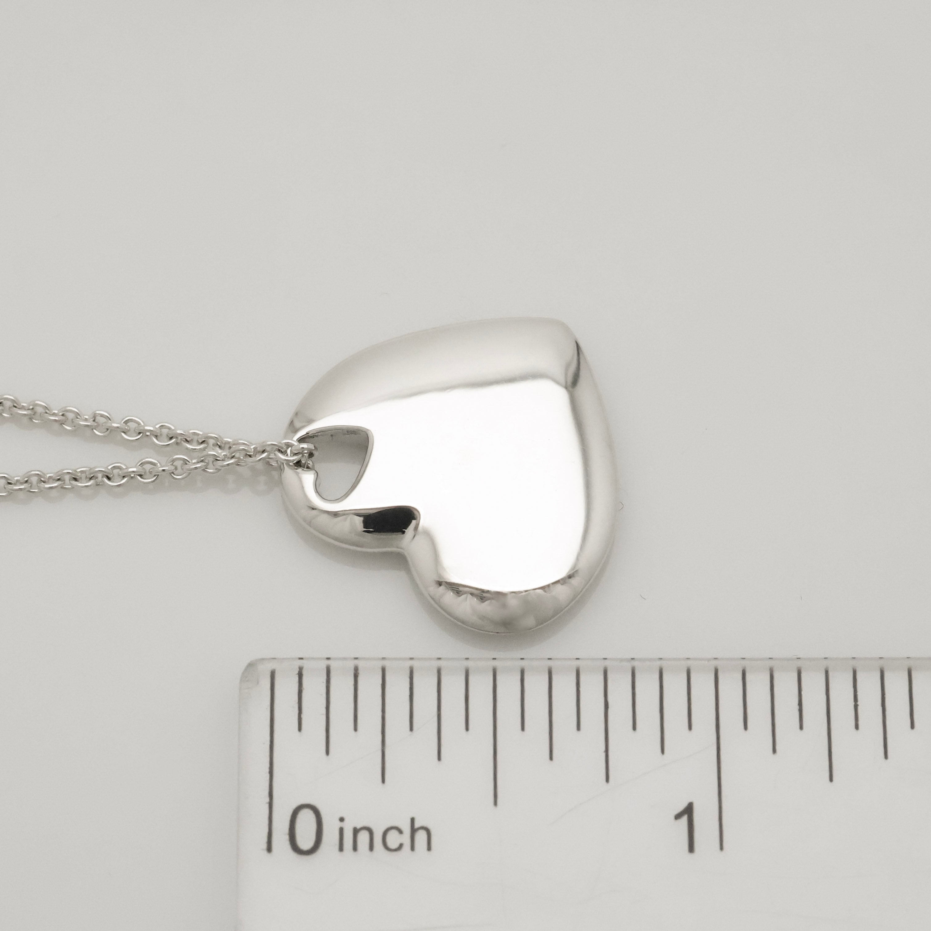 TIFFANY&Co. 2 ハート ステンシル カットアウト ネックレス AG925