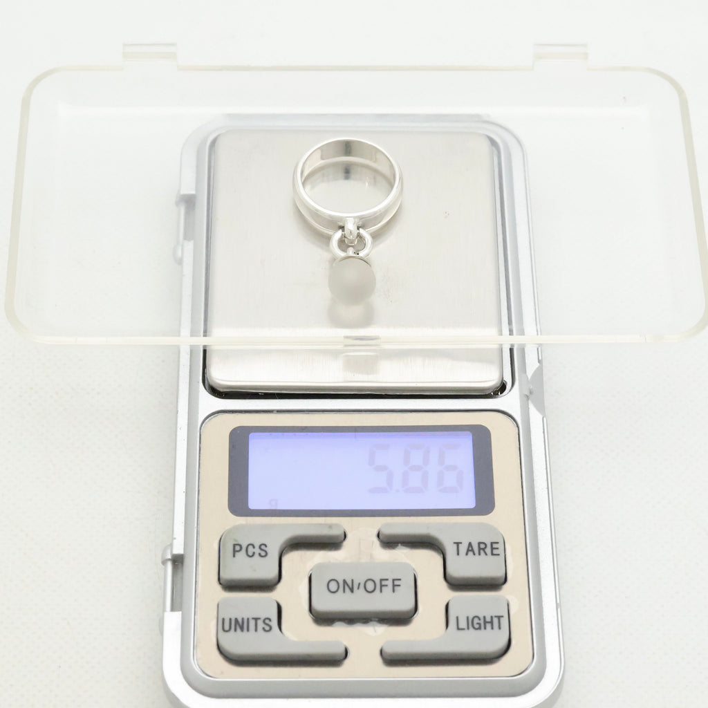 TIFFANY&Co. クォーツ ボール ダングル リング 10 号 AG925