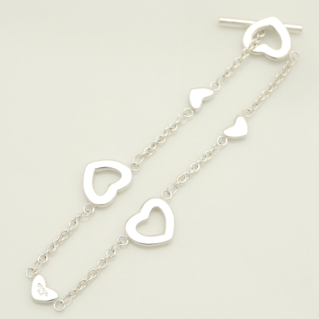TIFFANY&Co.  ハート リンク ラリアット ブレスレット AG925