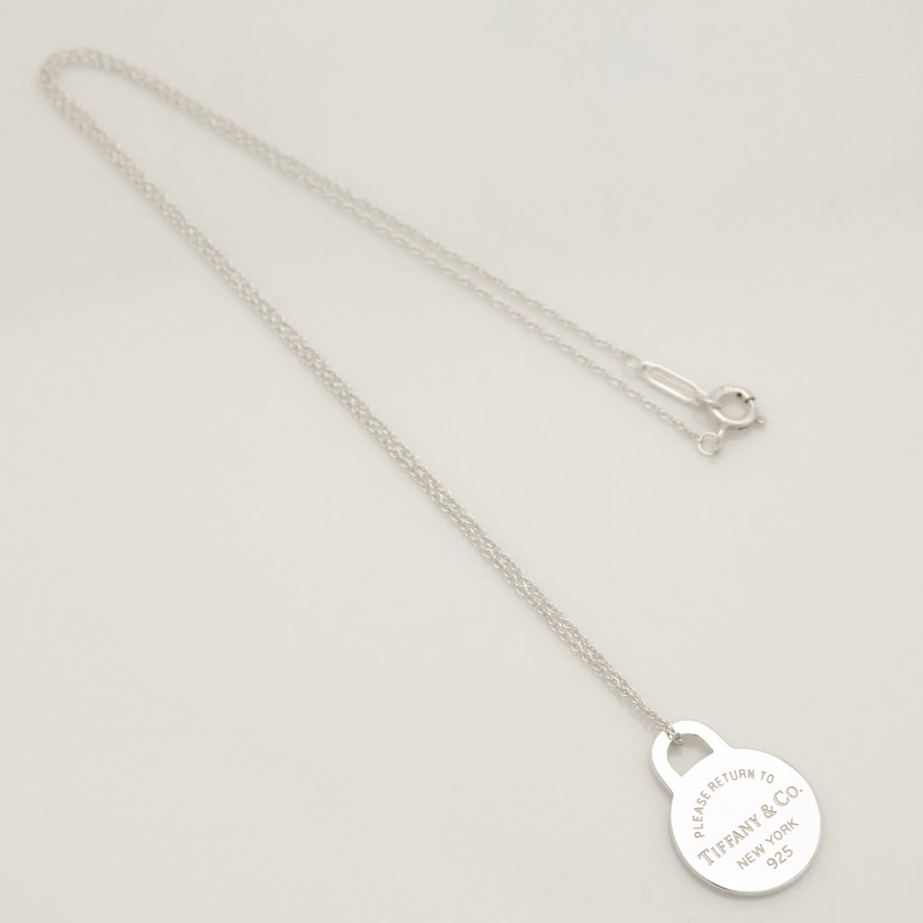 TIFFANY&Co.リターントゥ ティファニー ラウンド ネックレス AG925