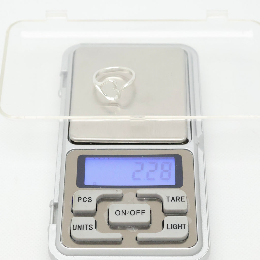 TIFFANY&Co. オープンハート エルサペレッティ リング 8 号 AG925