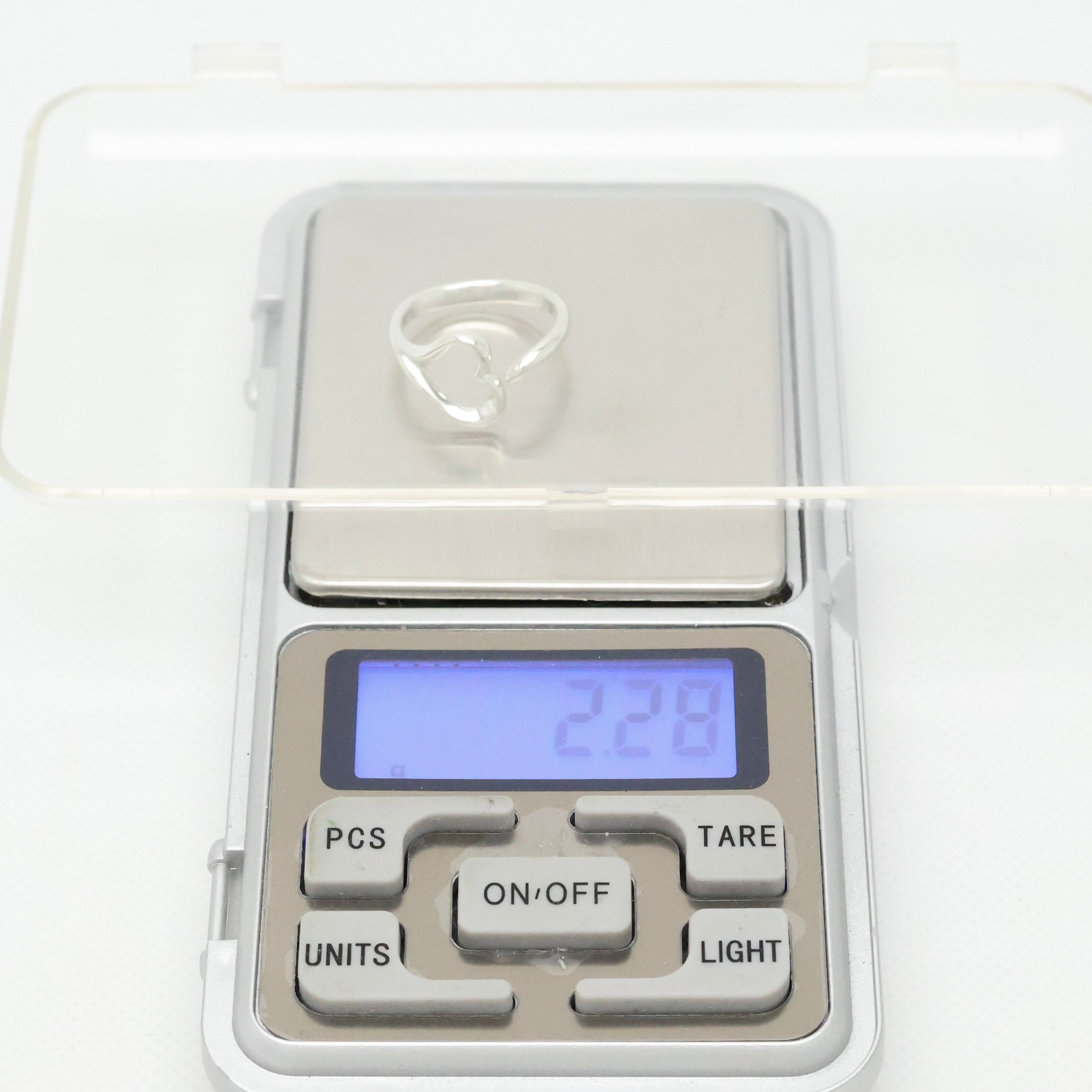 TIFFANY&Co. オープンハート エルサペレッティ リング 8 号 AG925