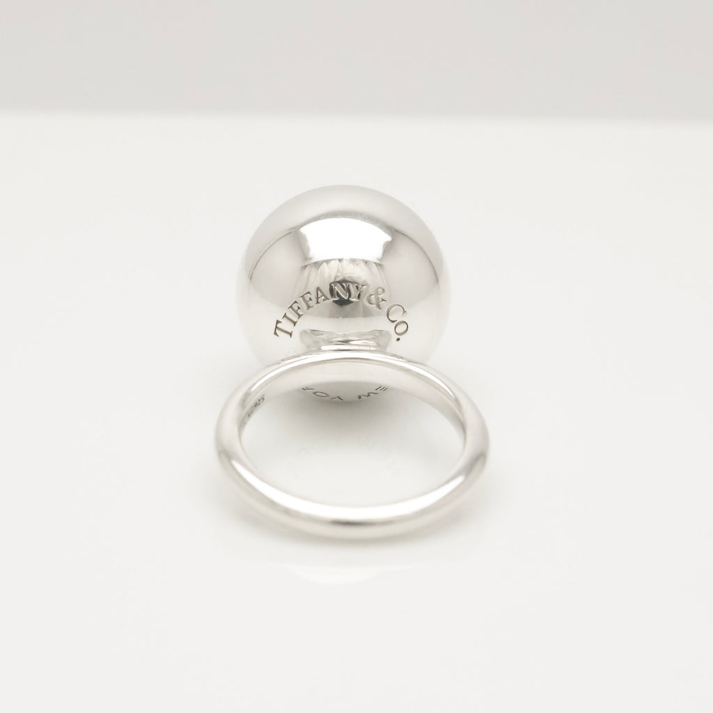 TIFFANY&Co. ハードウェア 15.5mm ボール リング 6 号 AG925