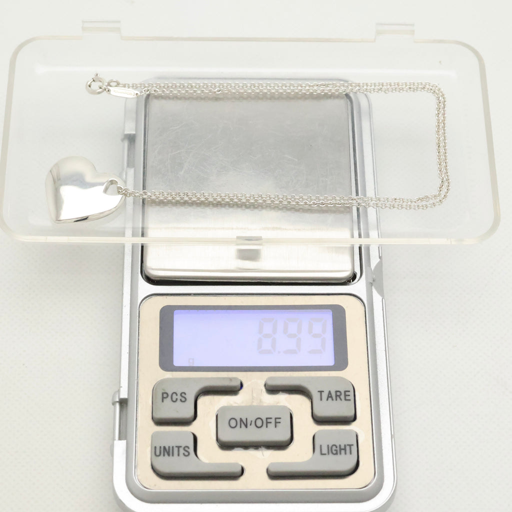 TIFFANY&Co. 2 ハート ステンシル カットアウト ネックレス AG925