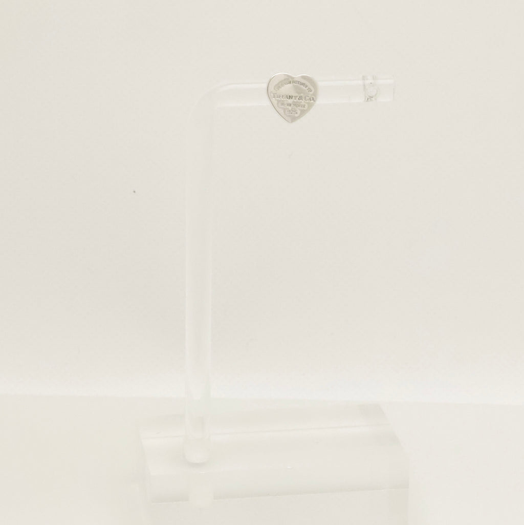 TIFFANY&Co. リターントゥ ティファニー  シングル ハート タグ スタッド ピアス AG925