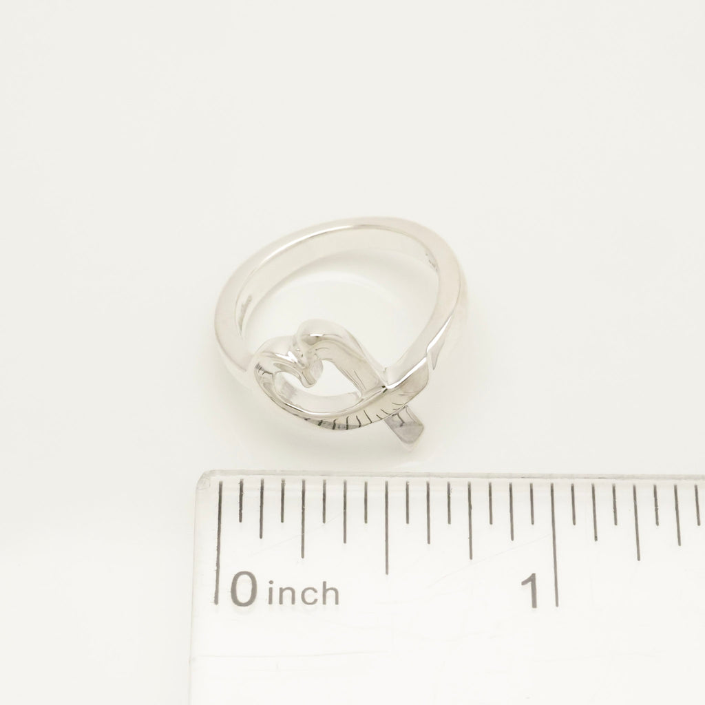  Tiffany & Co. Picasso Loving Heart Ring  Sterling Silver 925