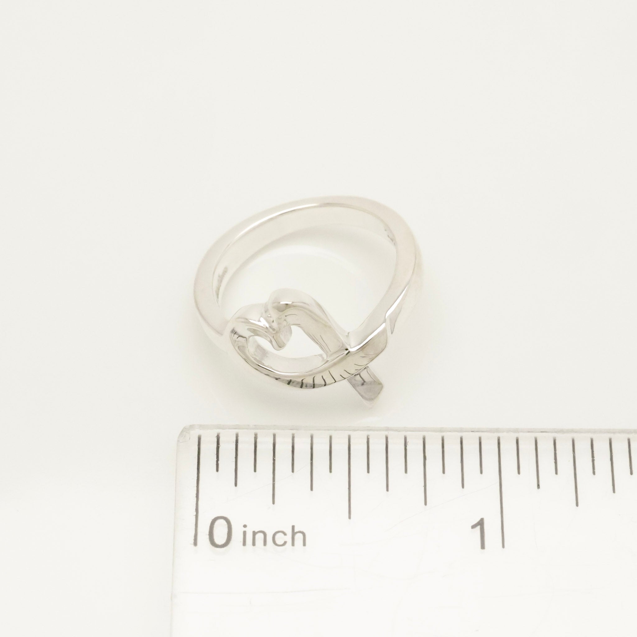  Tiffany & Co. Picasso Loving Heart Ring  Sterling Silver 925