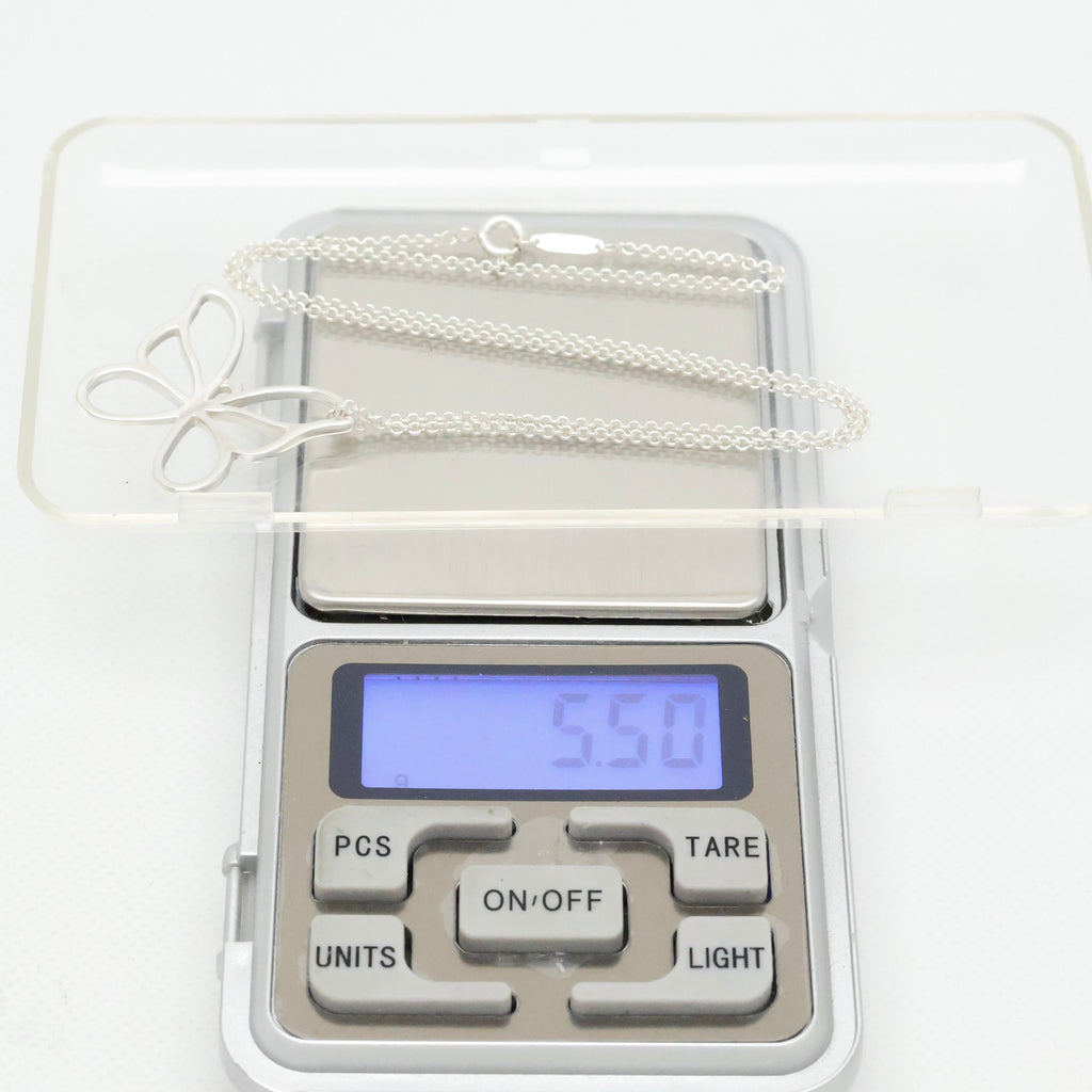 TIFFANY&Co. オープン バタフライ 蝶 ネックレス AG925