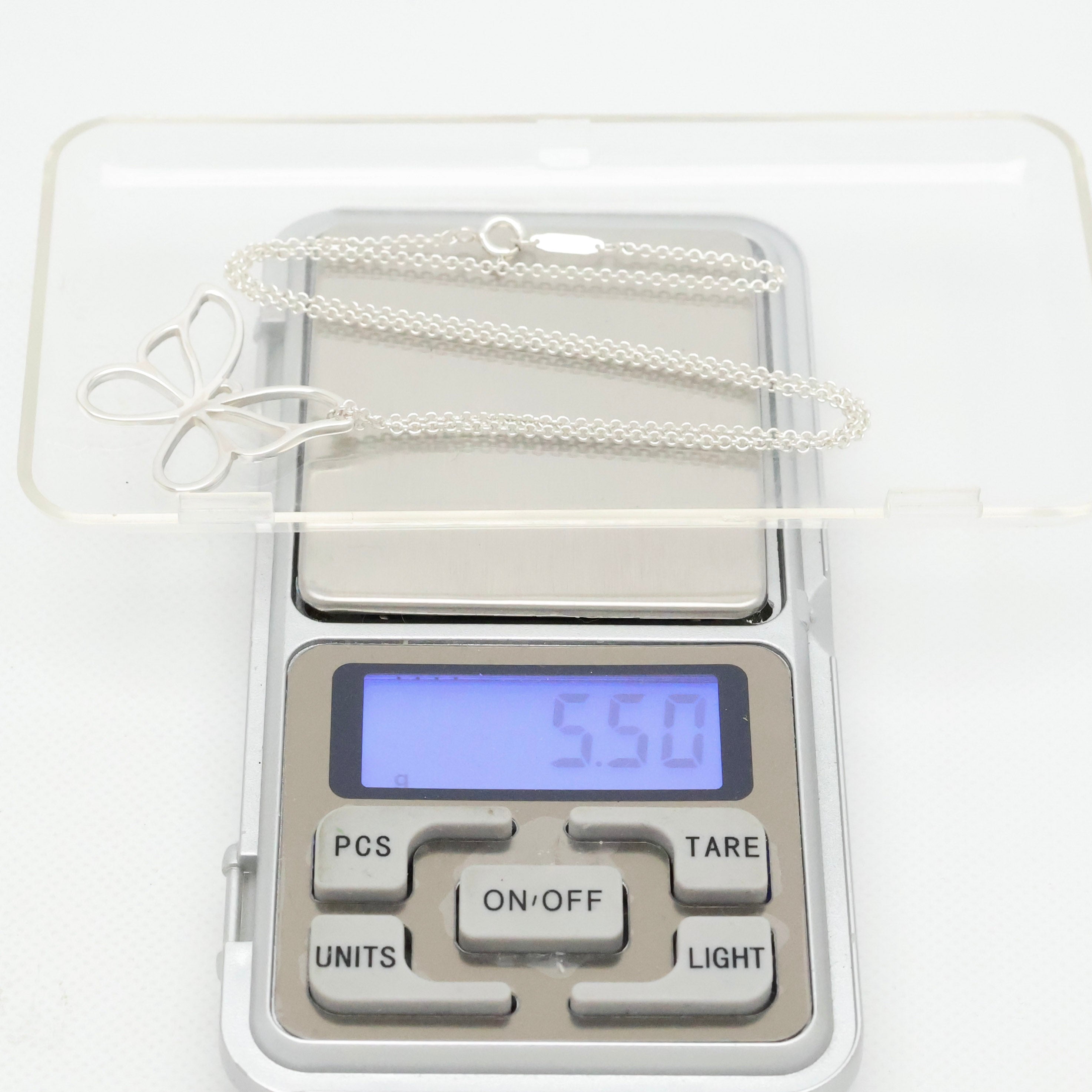 TIFFANY&Co. オープン バタフライ 蝶 ネックレス AG925