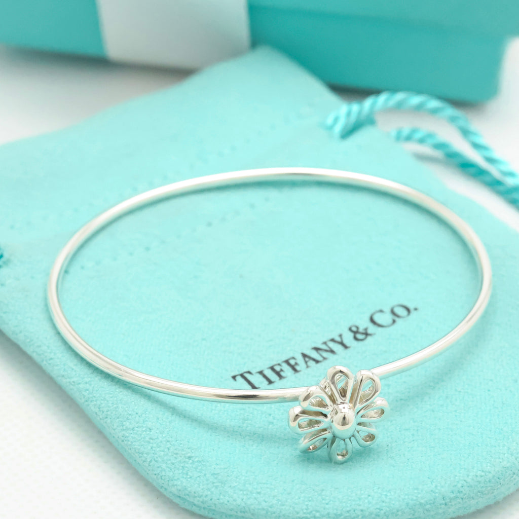 TIFFANY&Co. デイジー フラワー パロマピカソ バングル ブレスレット AG925