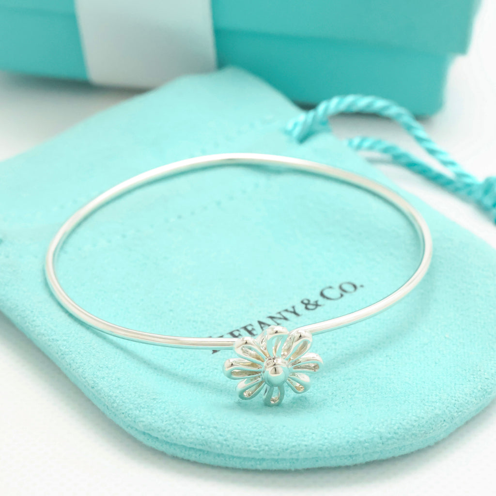 TIFFANY&Co. デイジー フラワー パロマピカソ バングル ブレスレット AG925