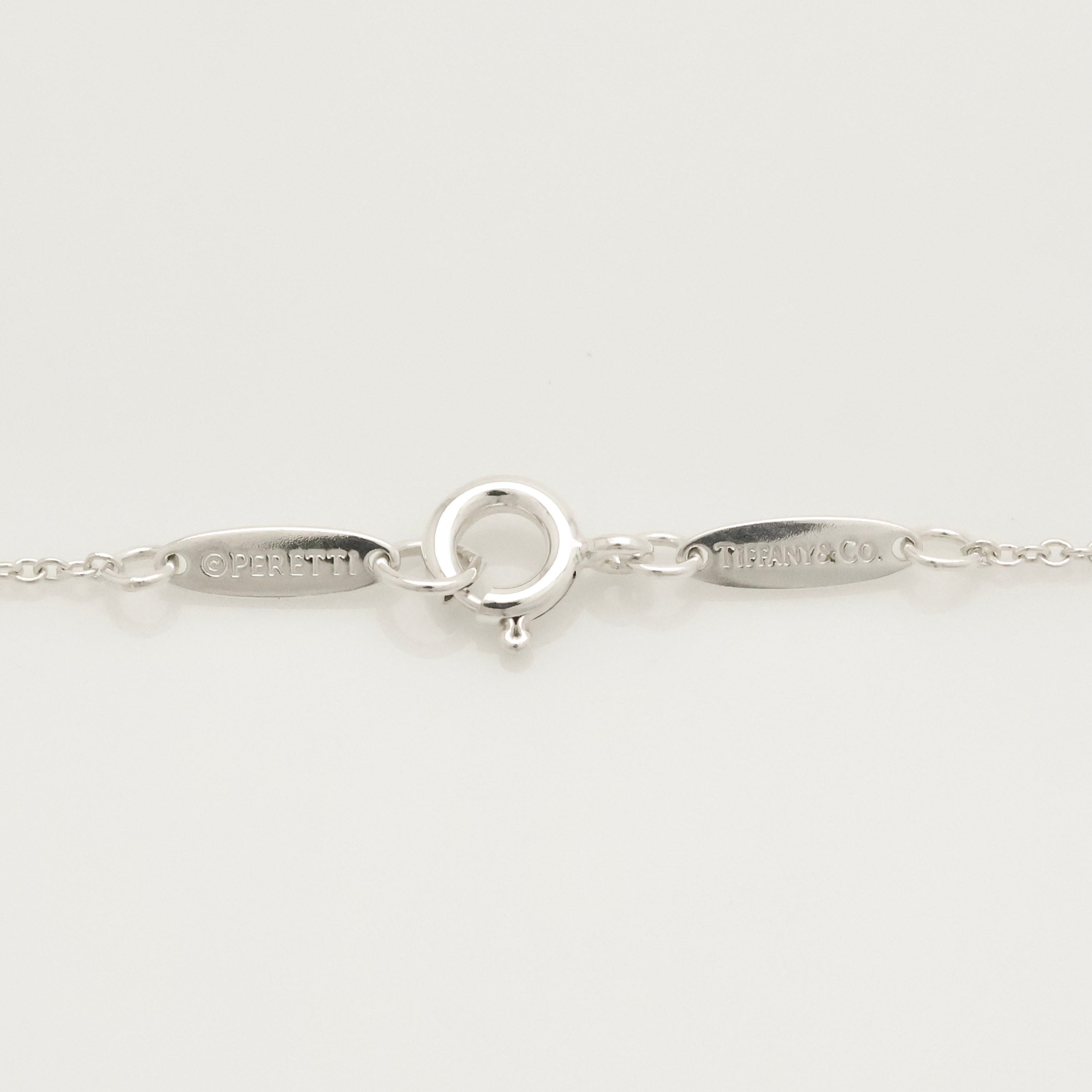  Tiffany & Co. Infinity Cross Necklace Pendant  Sterling Silver 925 