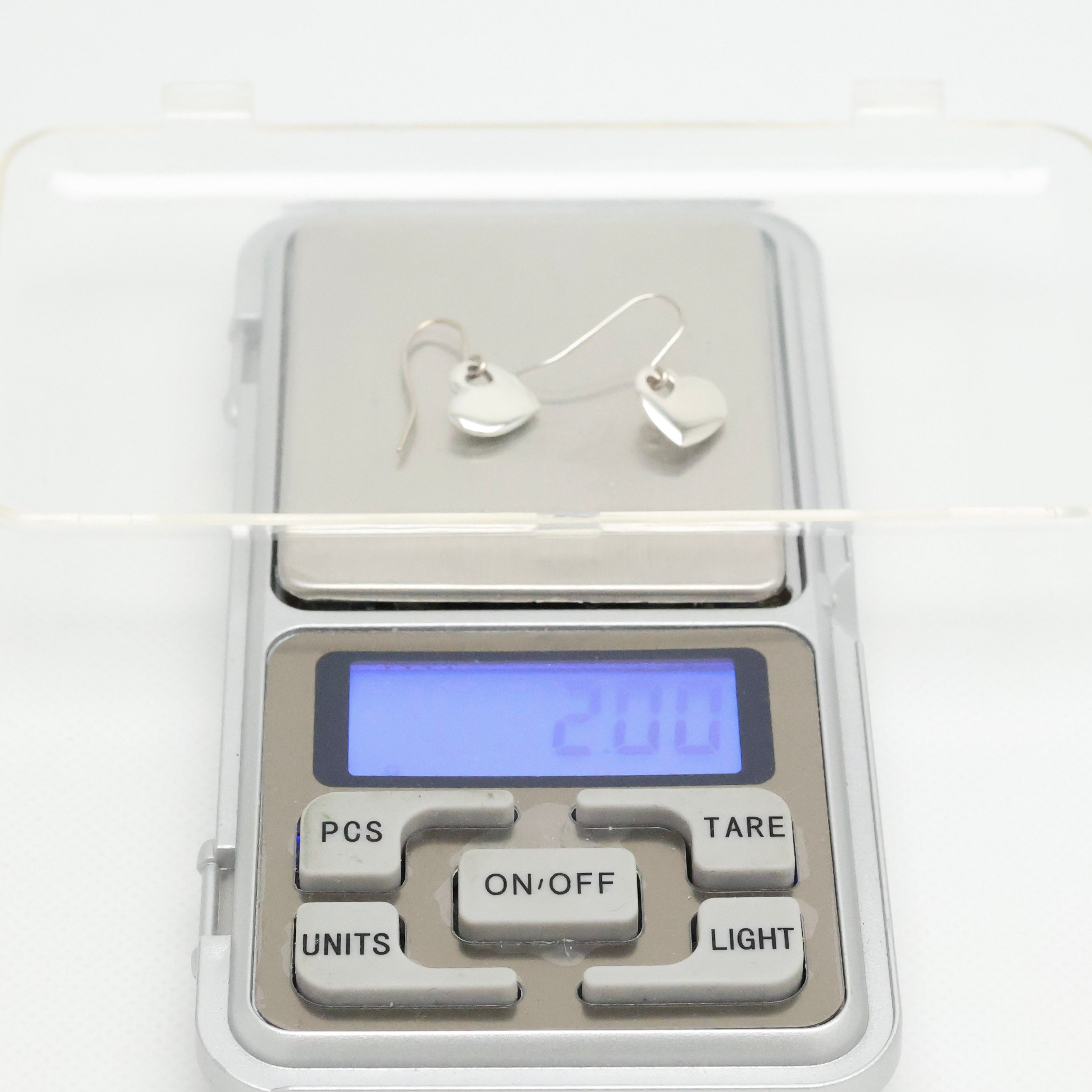 TIFFANY&Co. 2 ハート ステンシル カットアウト フック ピアス AG925