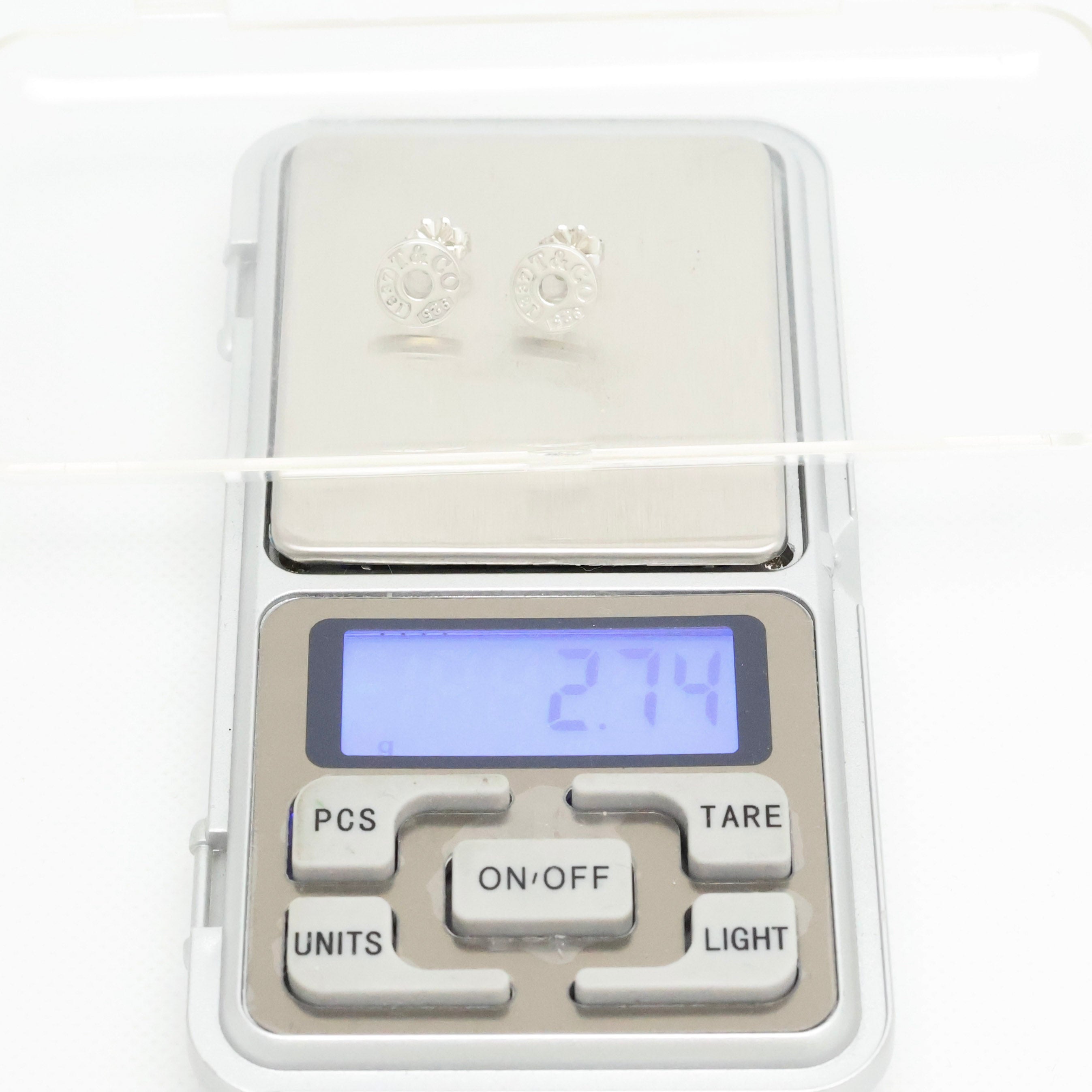 TIFFANY&Co. 1837 ラウンド サークル スタッド ピアス AG925